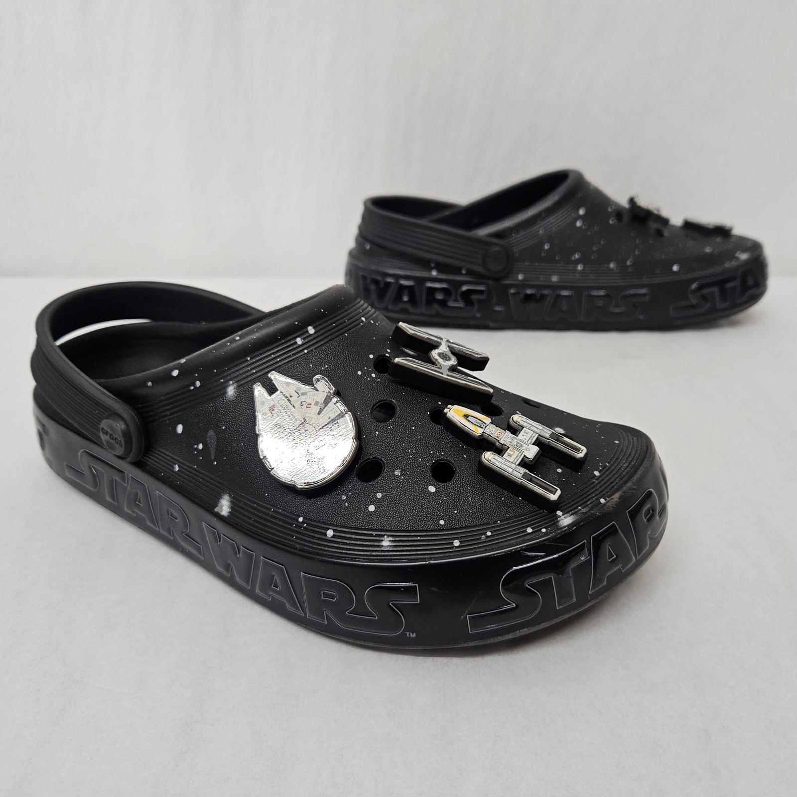 Crocs Star Wars Galaxy Off Court Clog 209904-001 Black Women’s Size 6