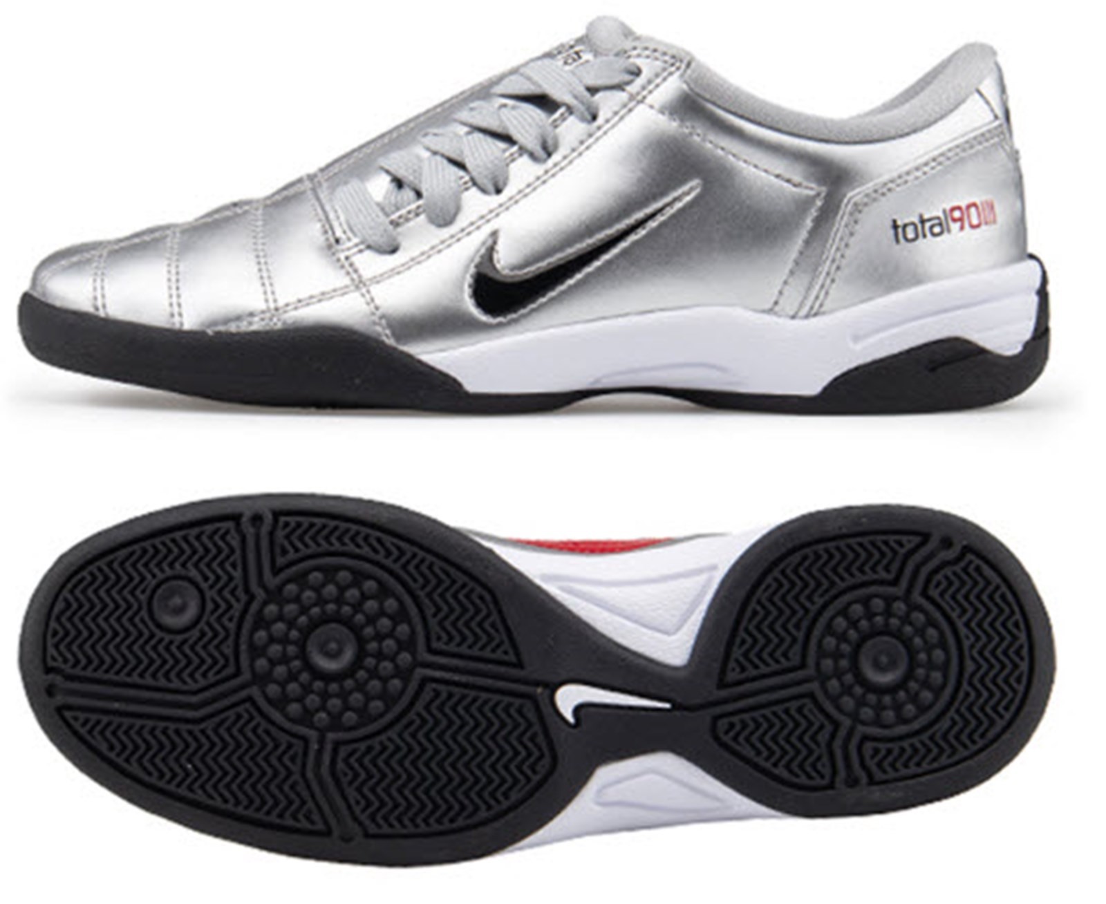 Nike Women Total 90 III Style Shoes Run Silver Training Boot Sneakers IM7595-001