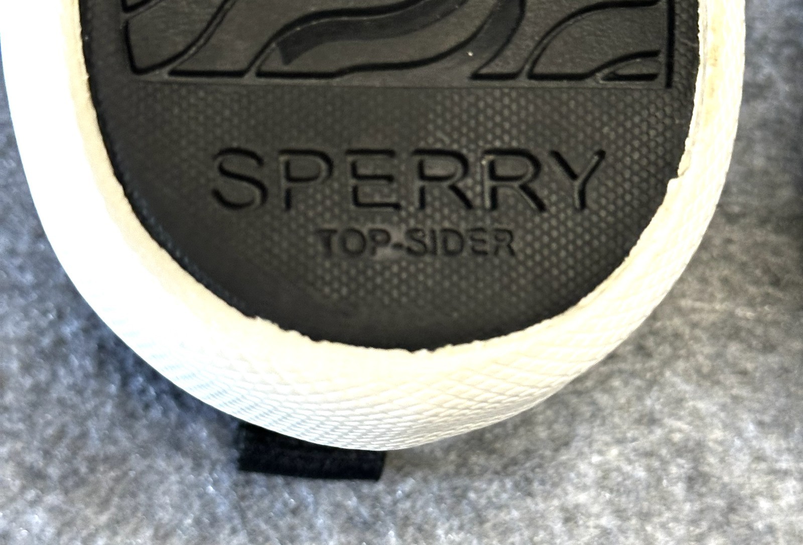 Sperry Top-Sider Pier Wave Slip-On Sneakers Women’s Size USA 7 Black Iridescent
