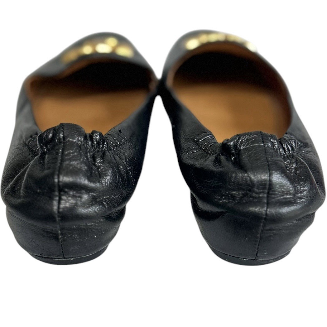 Tory Burch Eleanor Loafers Women’s Sz 9M Perfect Black Luxury Designer Flats