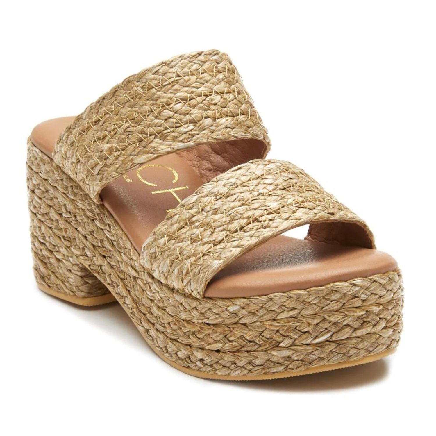 Beach by Matisse Womens Ocean Ave Platform Sandal, NEW WITHOUT BOX (Cognac, 9)