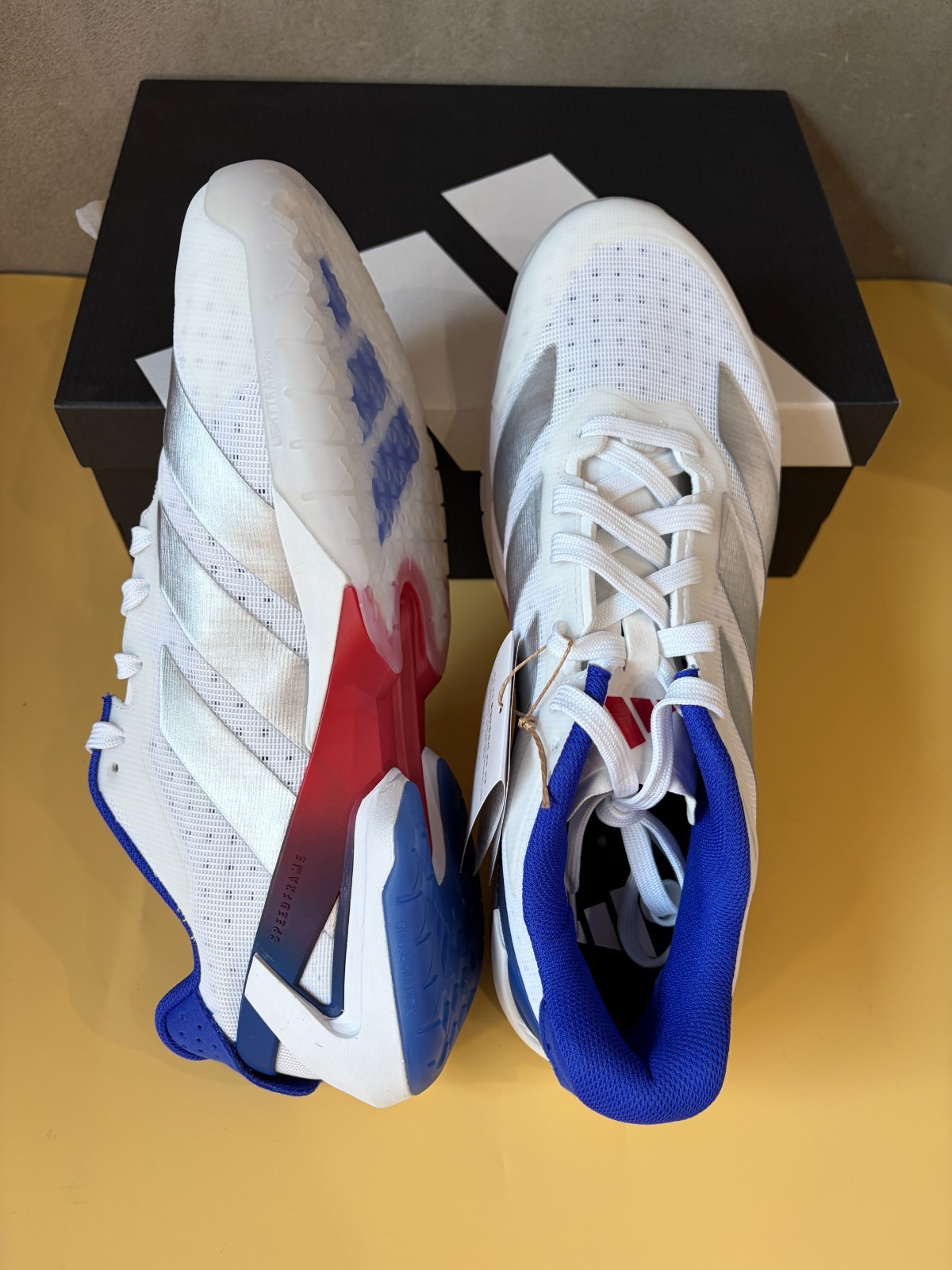 adidas Adizero Counterblast Indoor Shoes Unisex Sports Training Shoes NWT JR1679