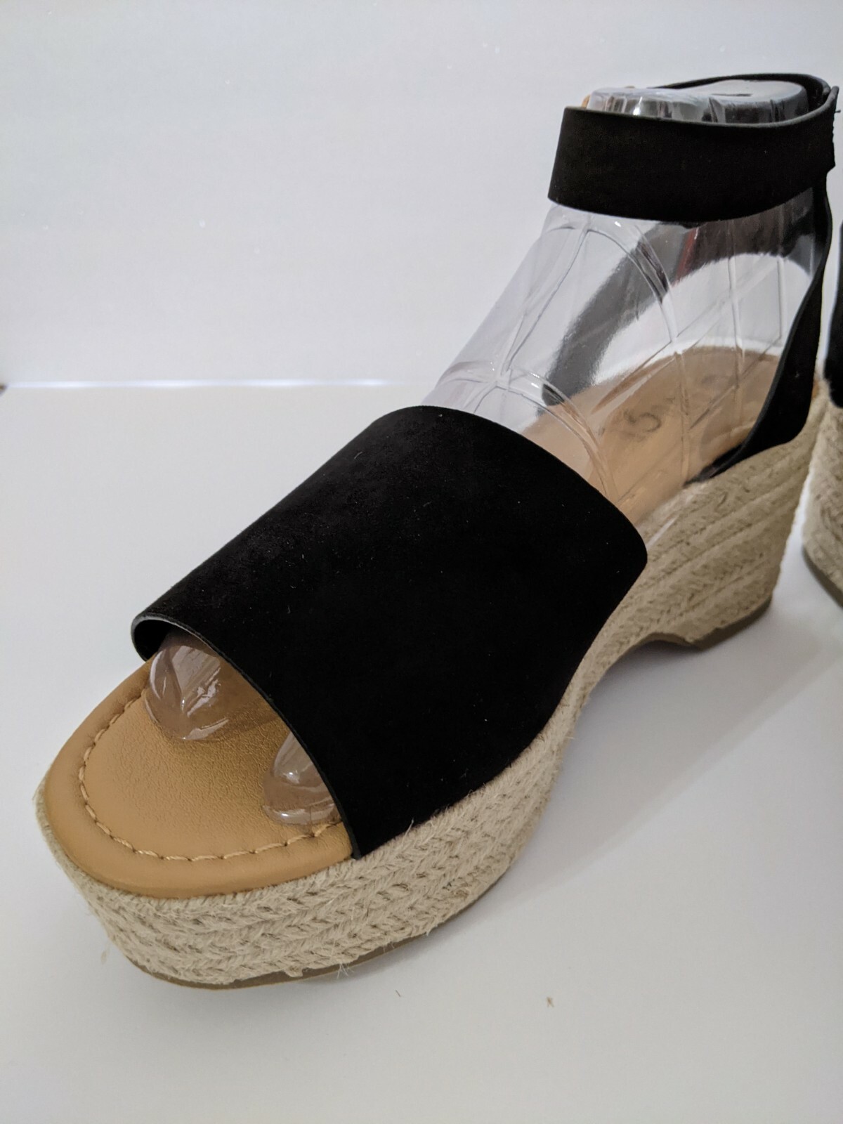Women’s Strappy Espadrille Platform Wedge Sandals Ankle Strap Concise Fashion Sa