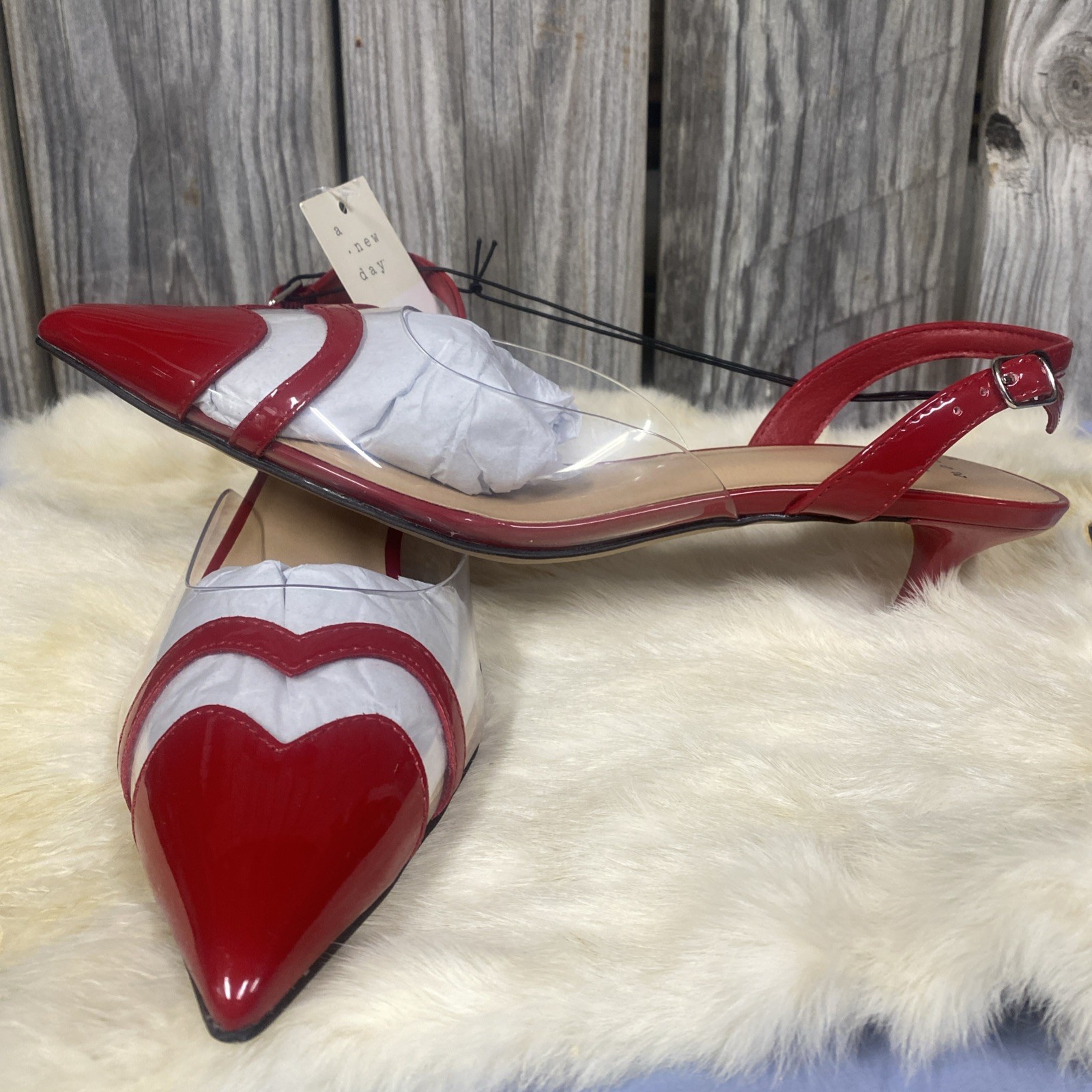 Women’s EleanorSlingback Heels – A New Day SZ6,6.5,7,7.5,8,8.5,9,9.5,10,11