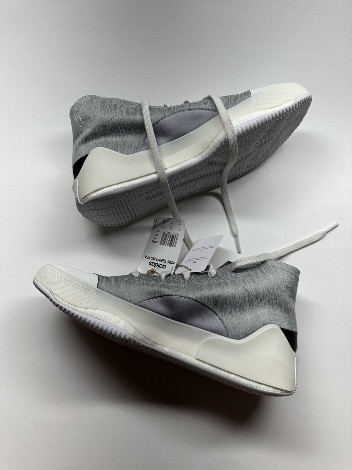 adidas Treino Mid Heather x Stella McCartney ‘Dark Gray White’ WOMENS US 10
