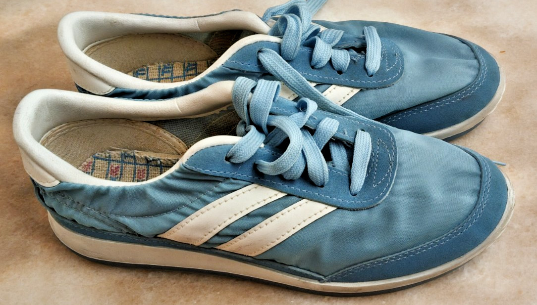 Shoes Trax Brand K-Mart Blue Vintage 70s 80s Hard to Find Size 8 Womens
