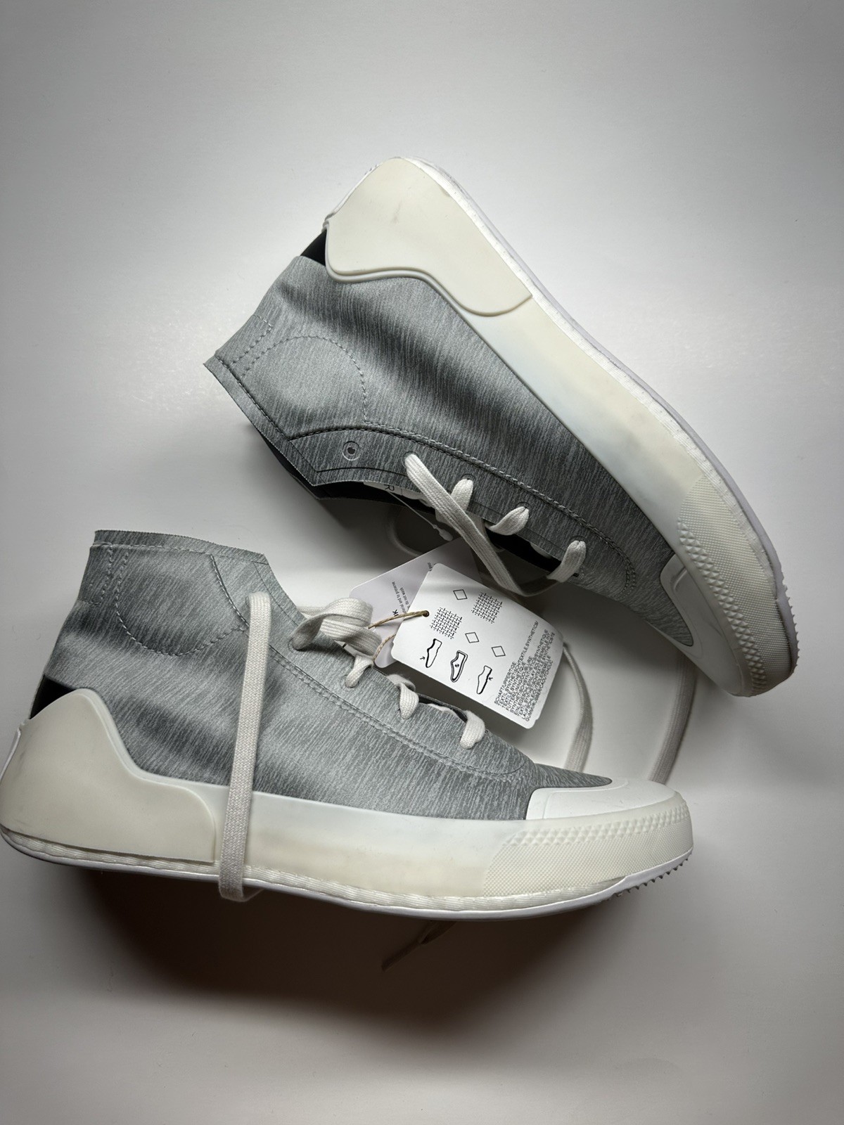 adidas Treino Mid Heather x Stella McCartney ‘Dark Gray White’ WOMENS US 10