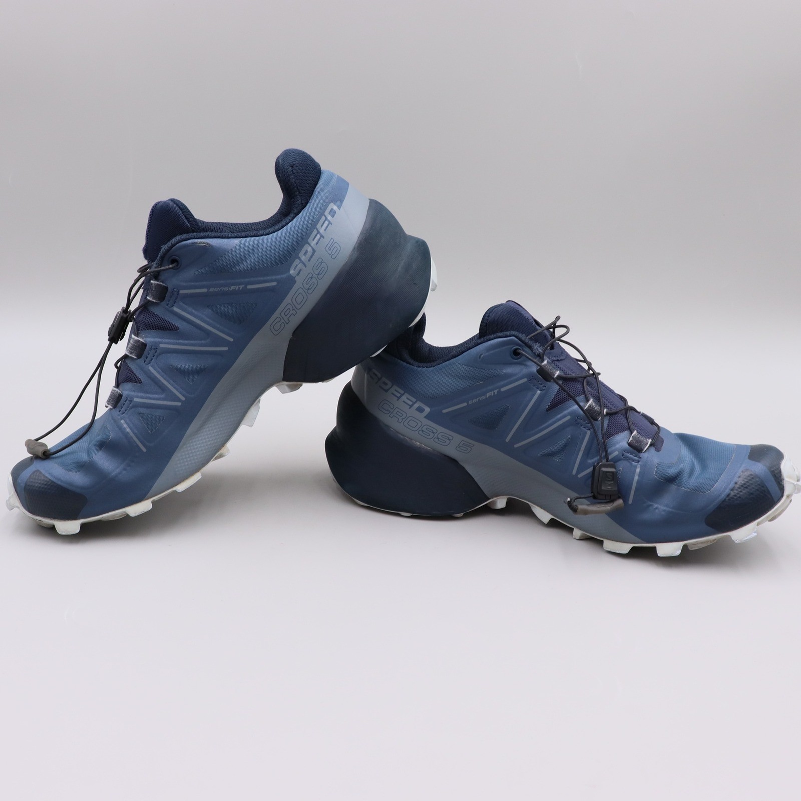 Salomon Speedcross 5 Womens Size 7 US Blue Navy Trail Running Shoes 408012