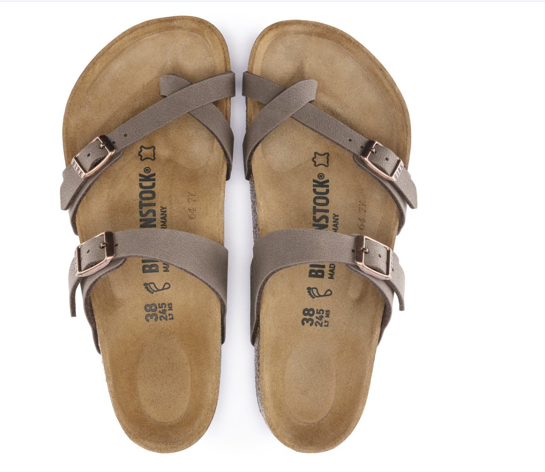 Birkenstock Mayari Birkibuc Women’s Sandals Slip On Comfort Sale- Authentic