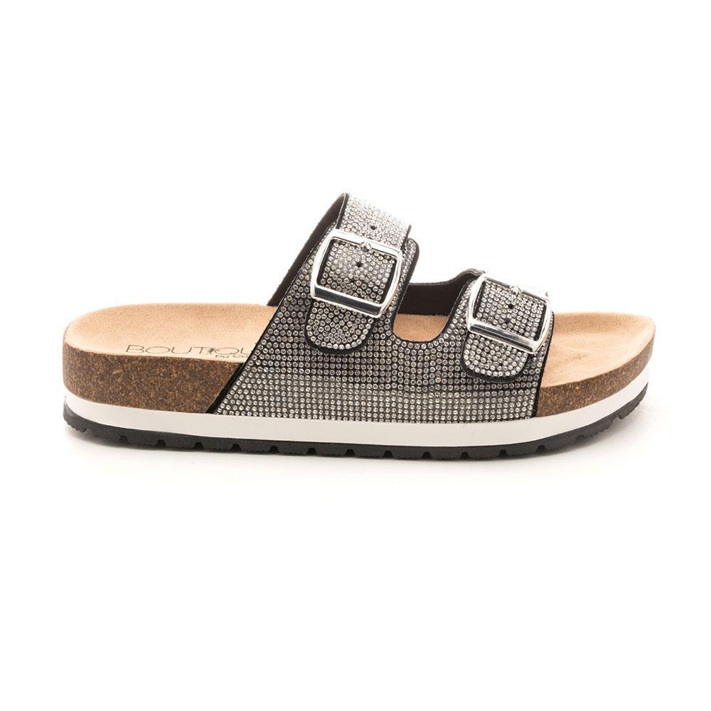 Women’s Corky’s Snow Cone Crystal Sandal Summer Bling Shoes Arch Support