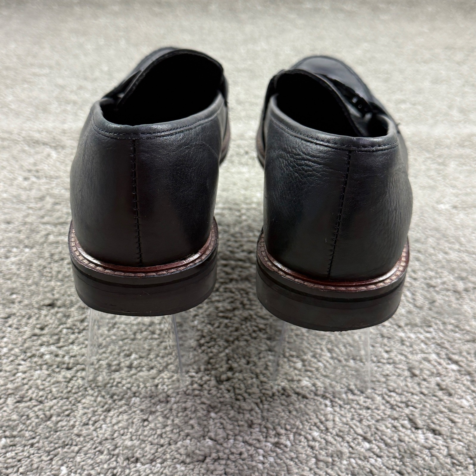 Ara HighSoft Women’s Leather Chain Loafers Black UK 7.5 US 10 EU 41 Comfort