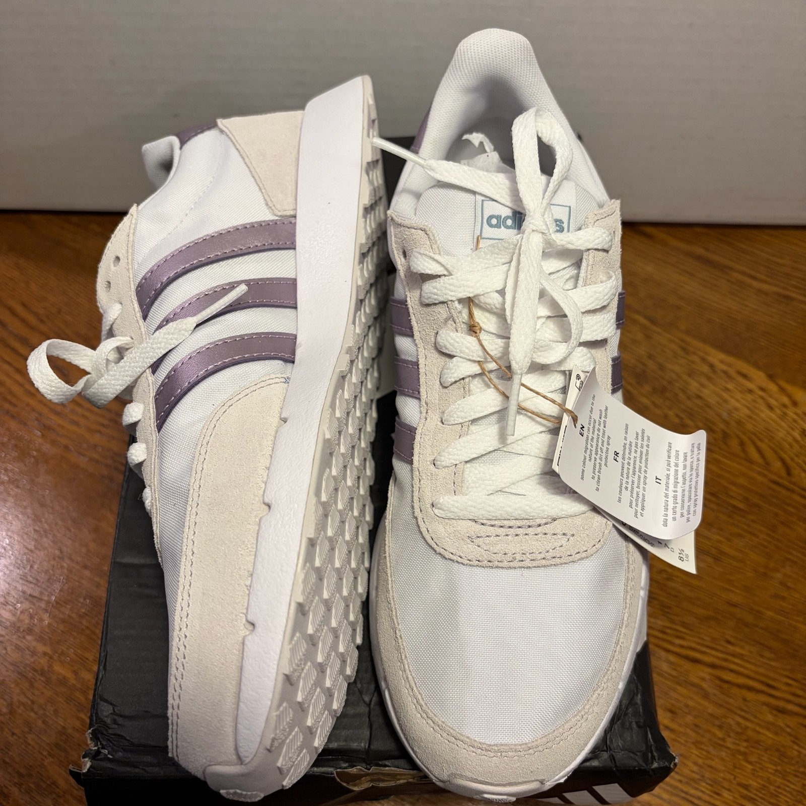 Size 8.5 – Adidas Run 60s 2.0 Retro Inpired Womens Running Shoes