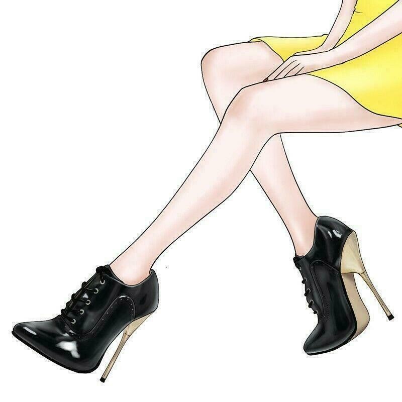 Sexy Women High Heels Pointed Toe Stage Ankle Boots Lace Up Party Clubwear Shoes