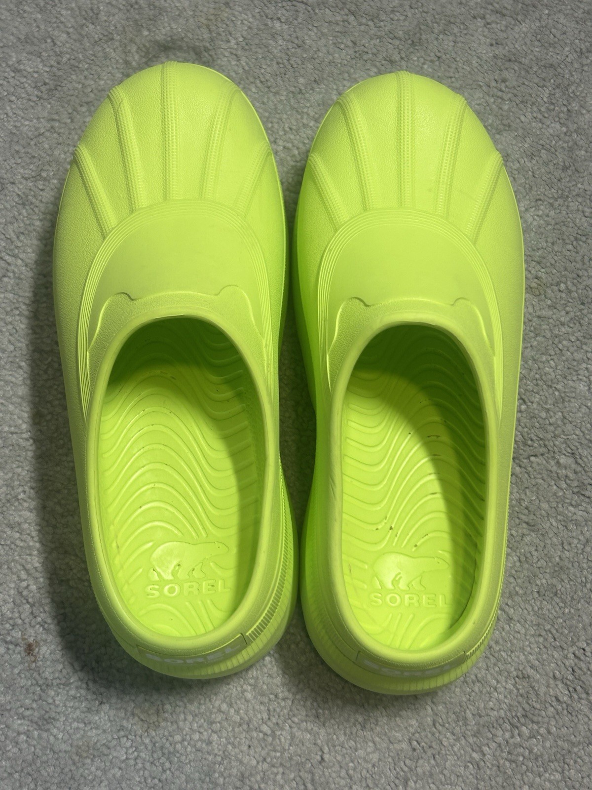 Sorel Caribou Clog – Waterproof – Women’s Size 10 – Lime Green