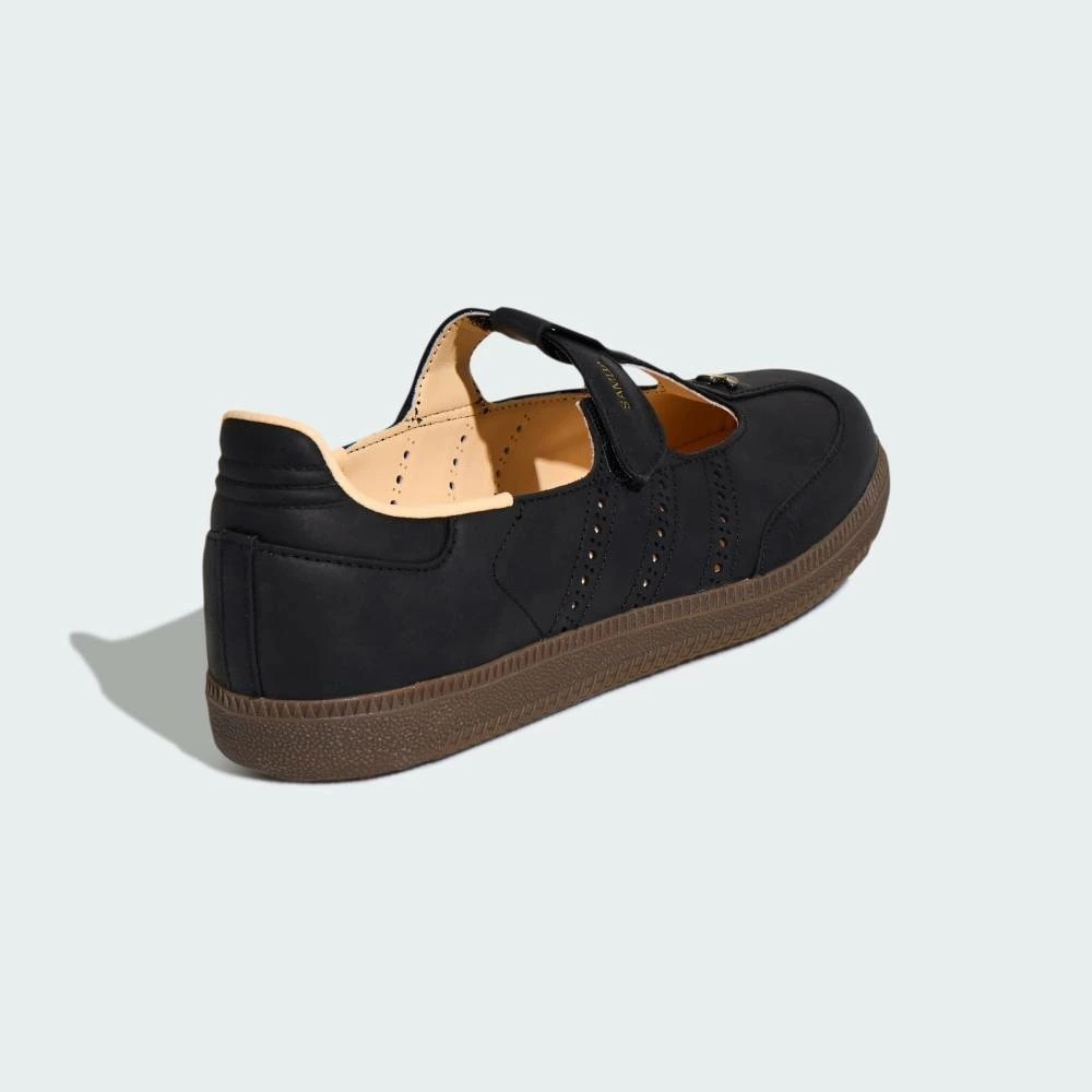Adidas Samba Jane KJ3970 Core Black Leather T-Strap Gum Sole Women’s New Japan