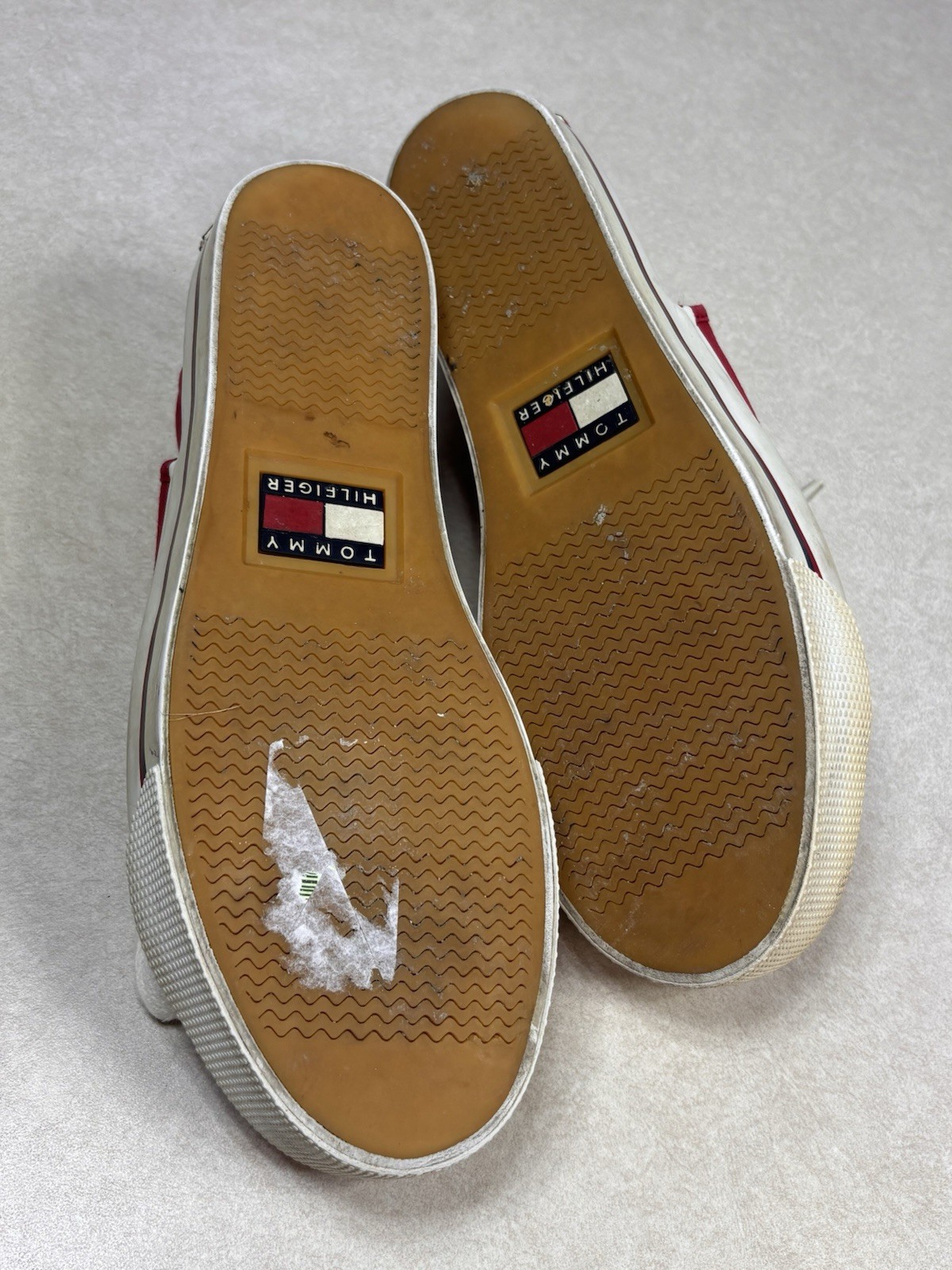 Tommy Hilfiger Platform Canvas Slingback Sneakers Classic Y2K Shoes Women’s 8.5