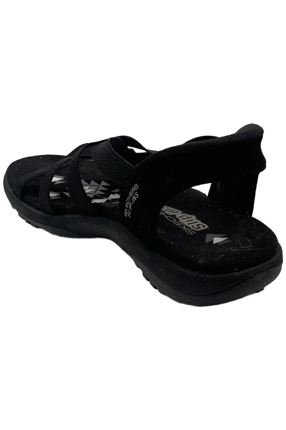 Skechers Women’s Modern Comfort Season Reggae Slim Sandal Black