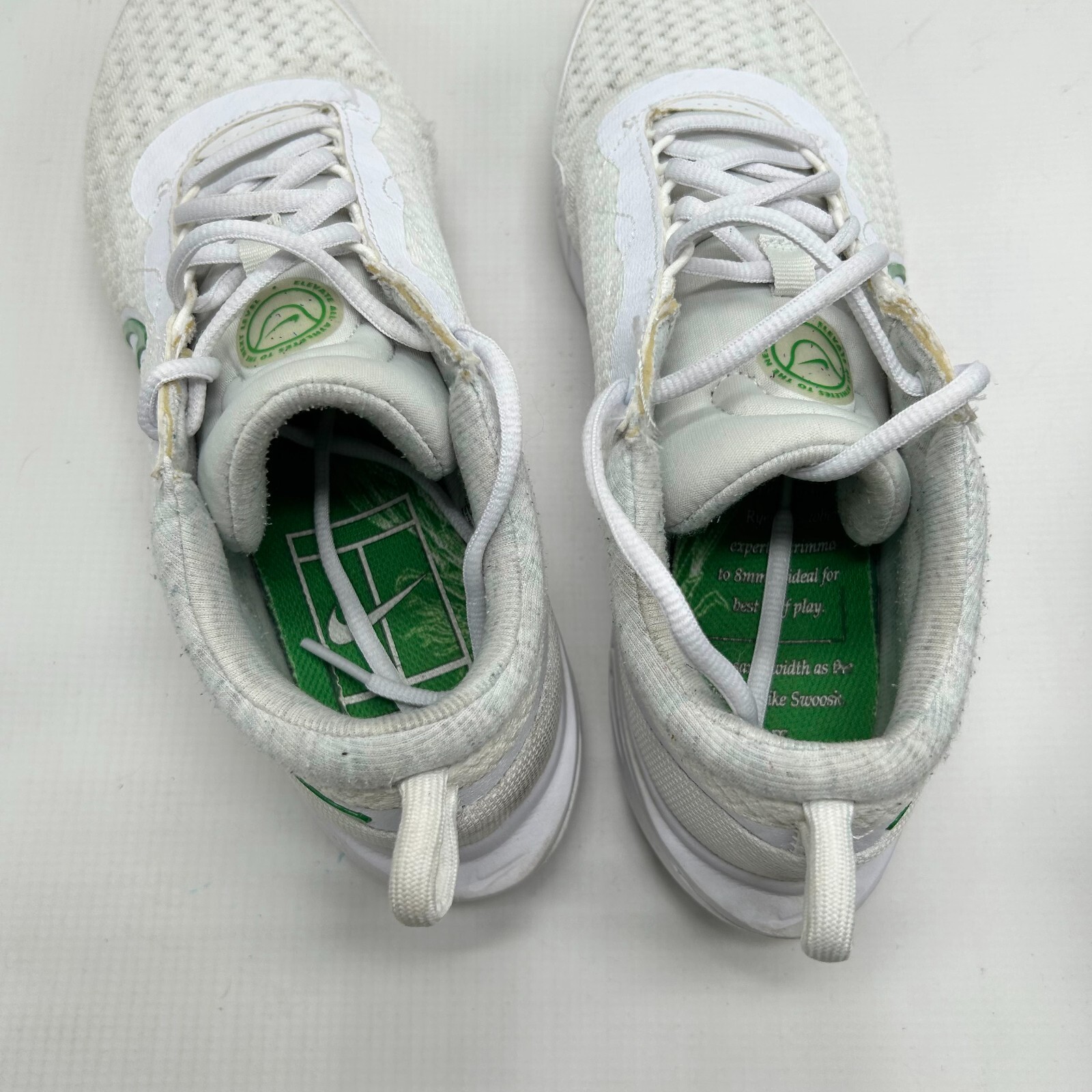 Nike Court Air Zoom Pro 8mm Women’s Size 9 US DV3285-103 White Green Shoes