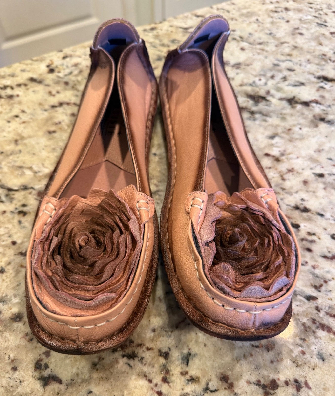 Dezi Leather Flats by Spring Step L’Artiste
