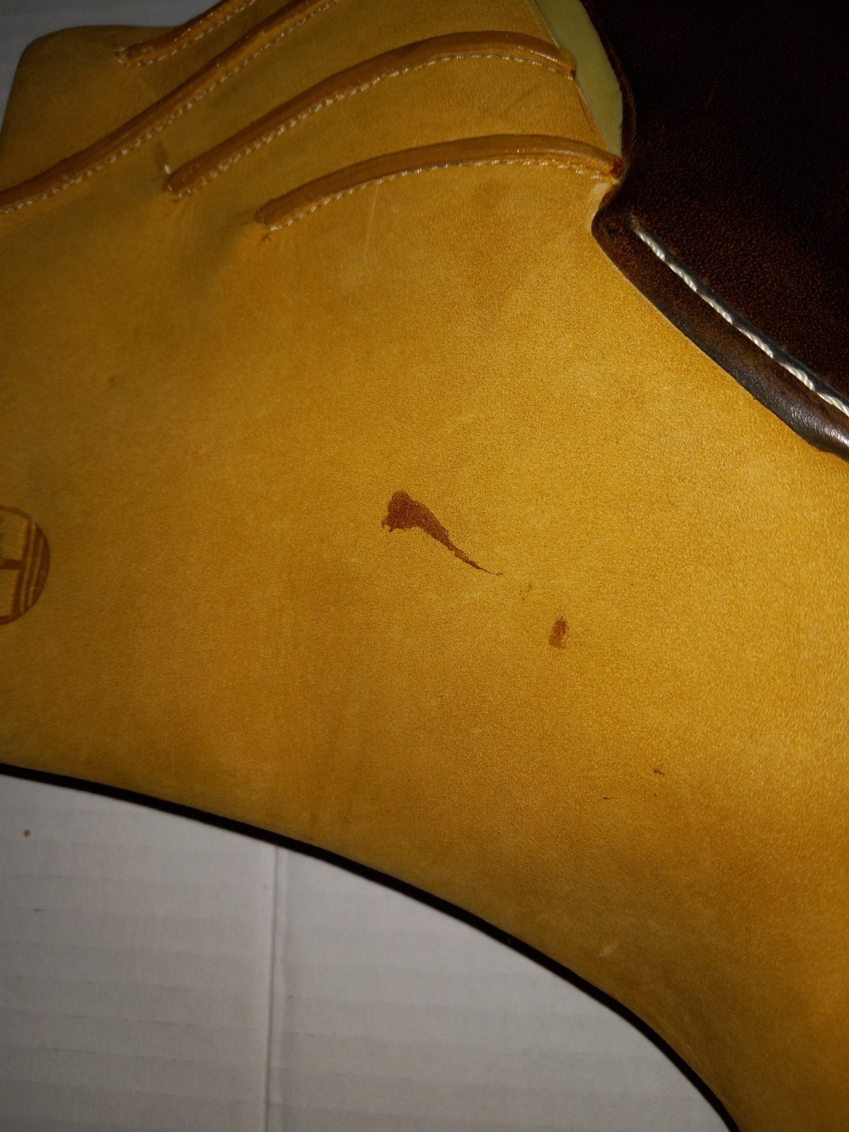 Timberland Ankle Heeled Boots Women’s 9 M Tan Brown Booties Winter Fall See Pics