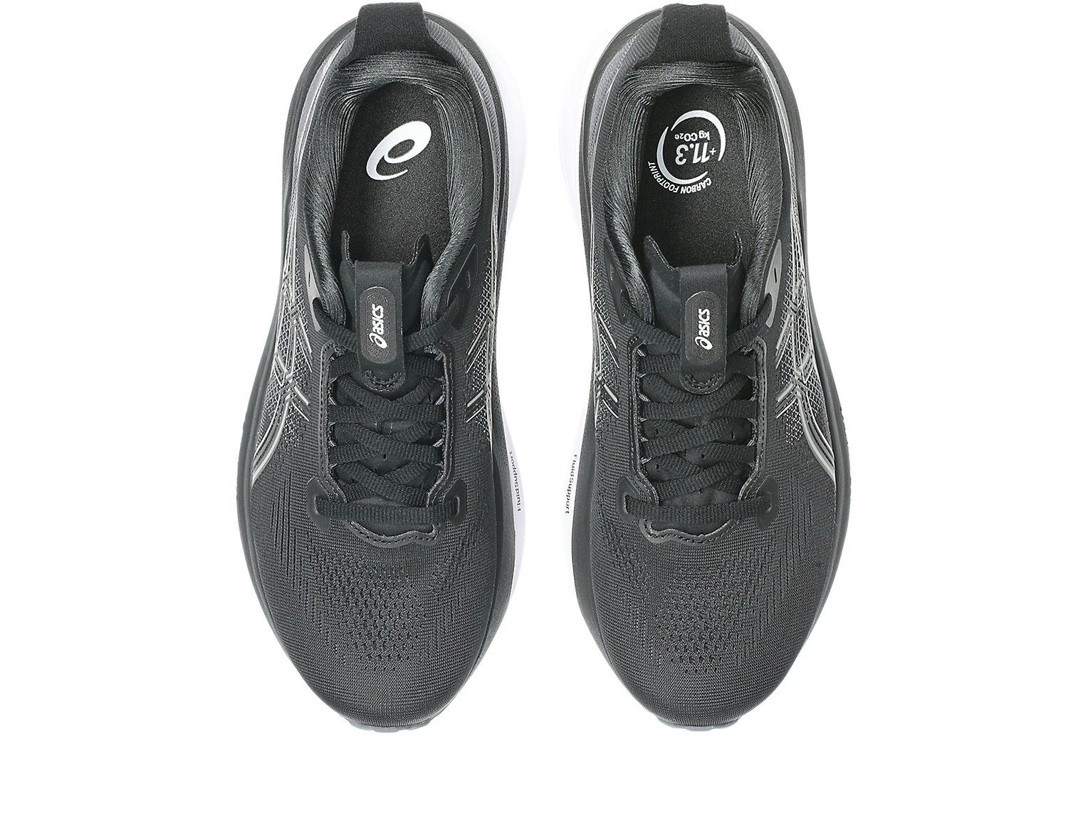 ASICS Women’s GEL-KAYANO 33 1012B939 002 Black White Running Shoes