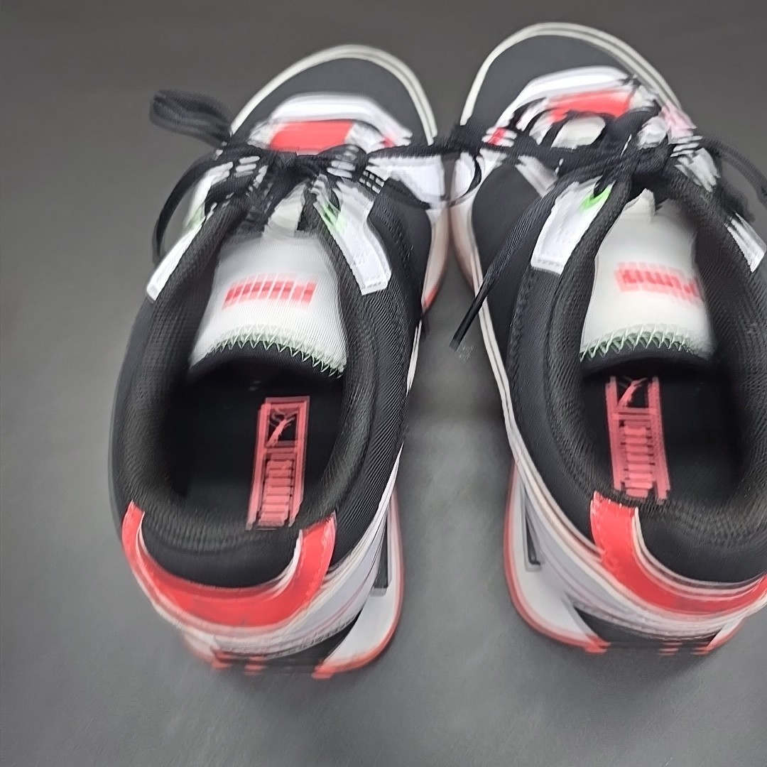 Puma Mile Rider Sunny Getaway Womens 6.5 Black White Pink Green 373443-09
