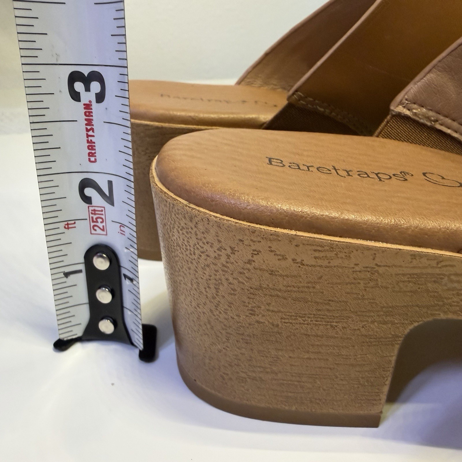 Baretraps Denni Sandal Women brown Fabric and Synthetic, Size 7