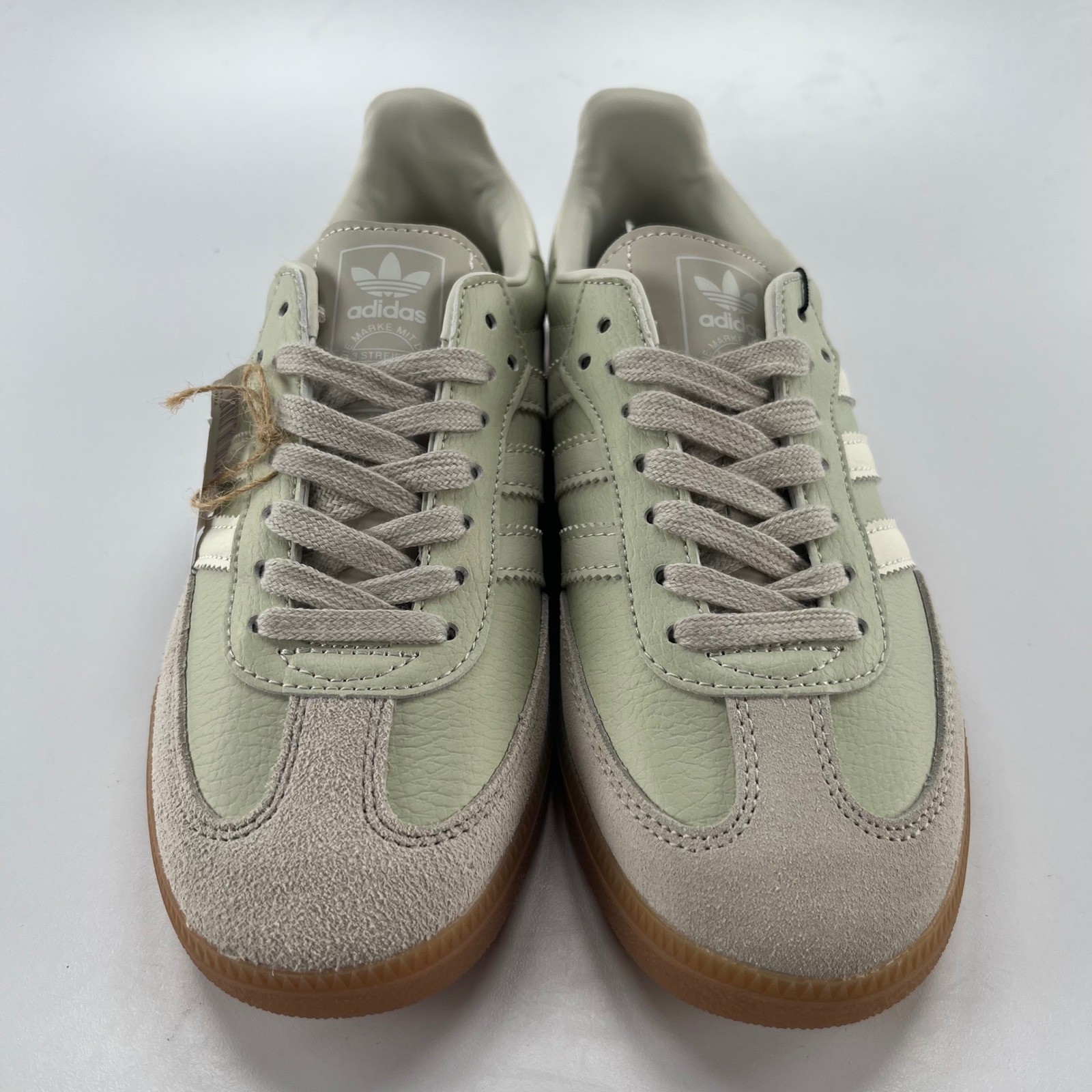 Adidas Samba OG Aluminum Gum Grey White IE7013 Womens Size 6.5 Sneaker Shoes