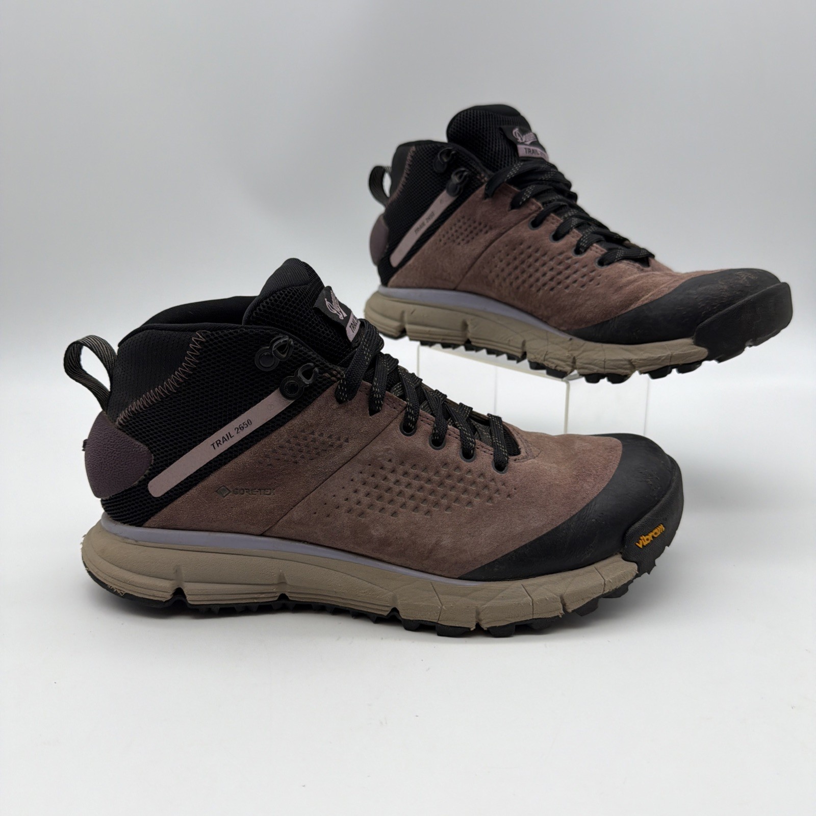 Danner Women’s Trail 2650 Mid GTX Hiking Shoes Size 8.5 M Mauve Salmon