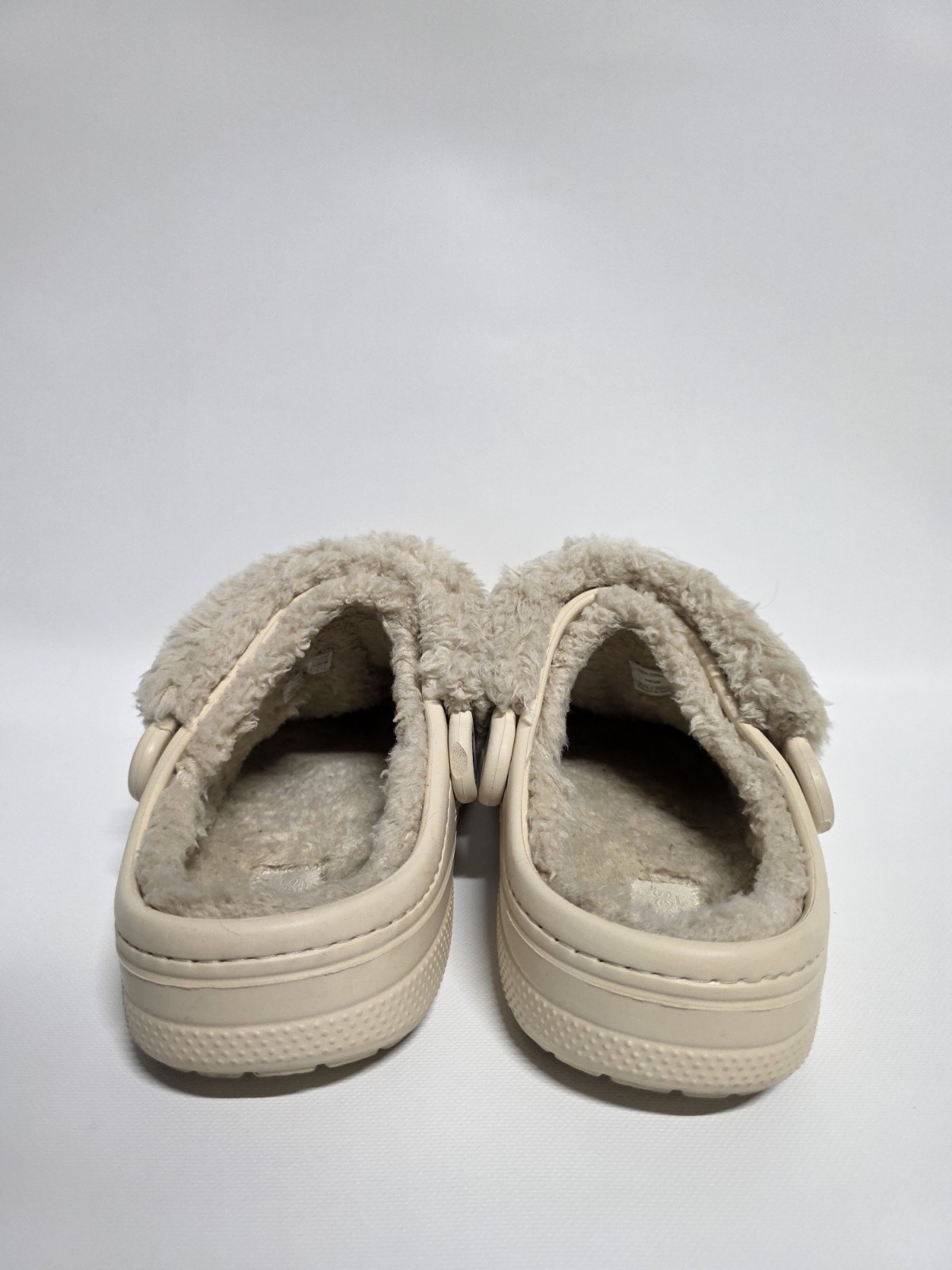 Crocs Baya Lined Fuzz-Strap Clog M4/W6