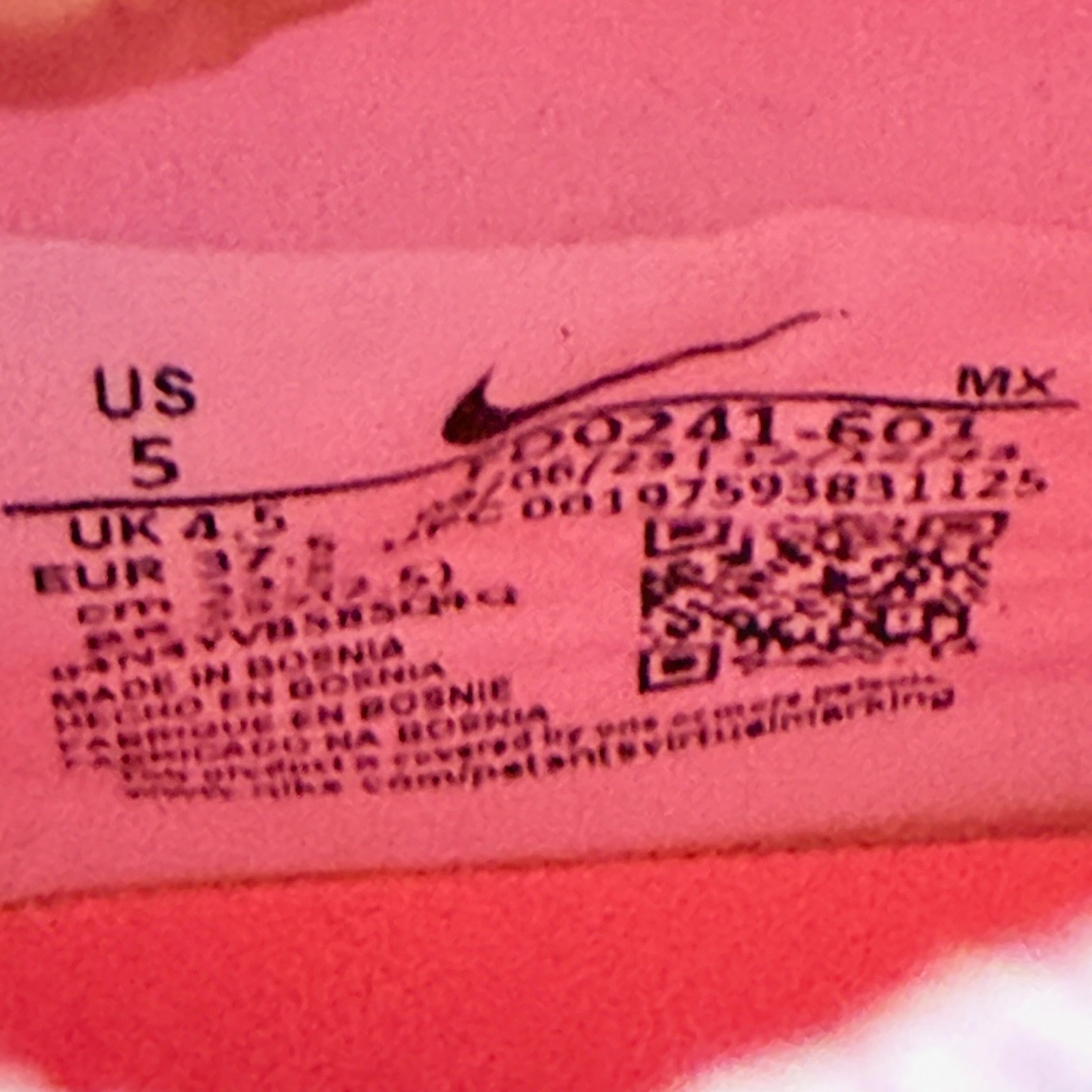 Nike Mercurial Superfly 9 Elite FG Soccer Cleats Women’s Sz 6.5 Pink FD0241-601