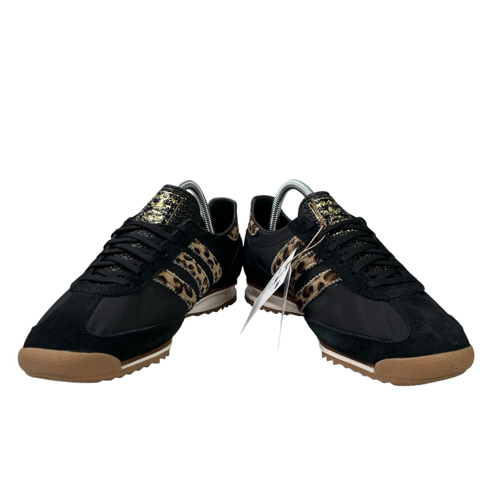 Adidas SL 72 OG Black Gum Leopard Print Shoes JR1640 Women’s Size 6 – 9.5