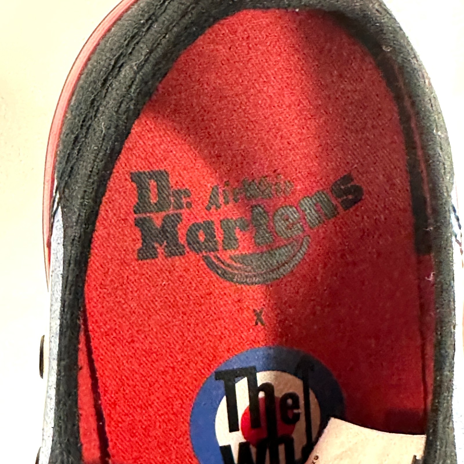 Doc Martens The Who Pressler Black Multicolor Lace Up Sneakers