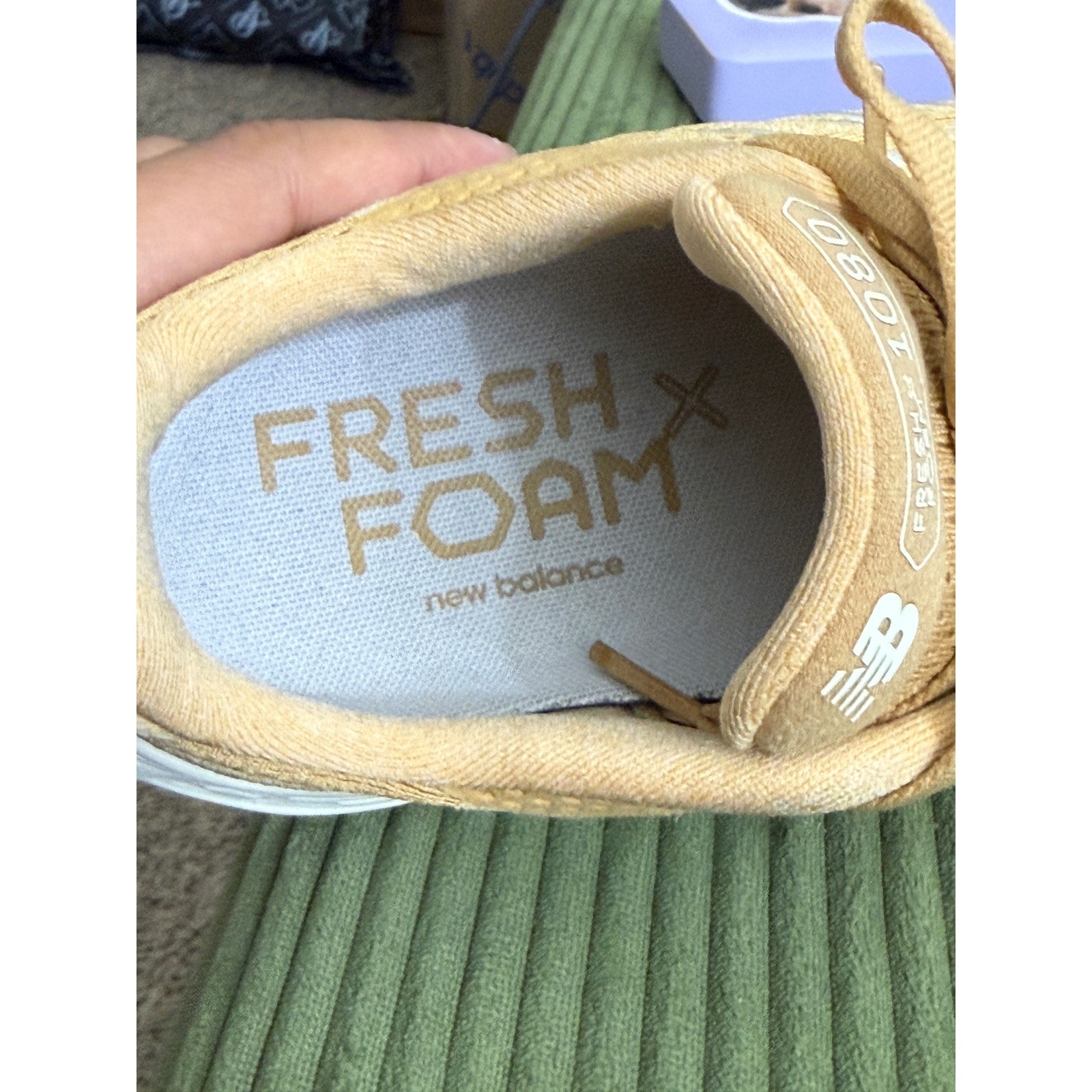 New Balance Fresh Foam X 1080 v13 Tan Beige Running Shoes W1080N13 Womens 7.5