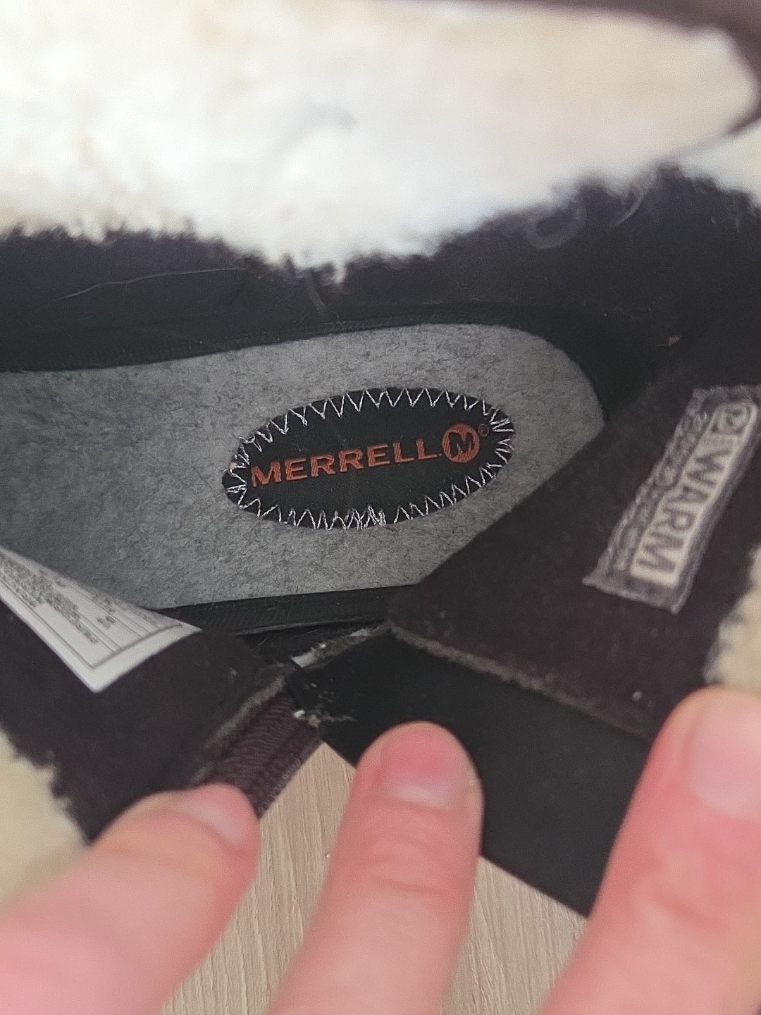 Merrell Murren Strap Warm Waterproof Winter Ankle Boots Pewter Women’s Size 8