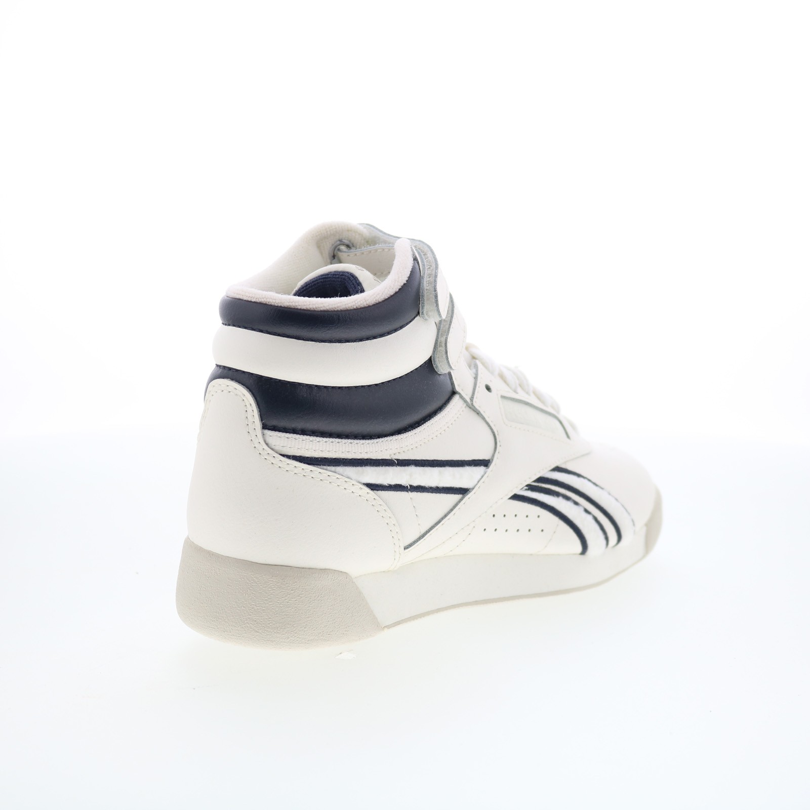 Reebok X SI Freestyle HI Womens White Leather Lifestyle Sneakers Shoes