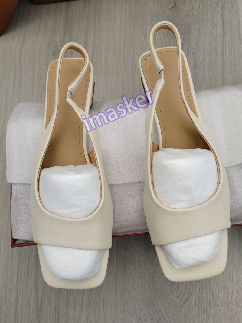 Women’s Open Toe Slingback Sandals Low Heel Summer Casual Dress Party Prom Shoes