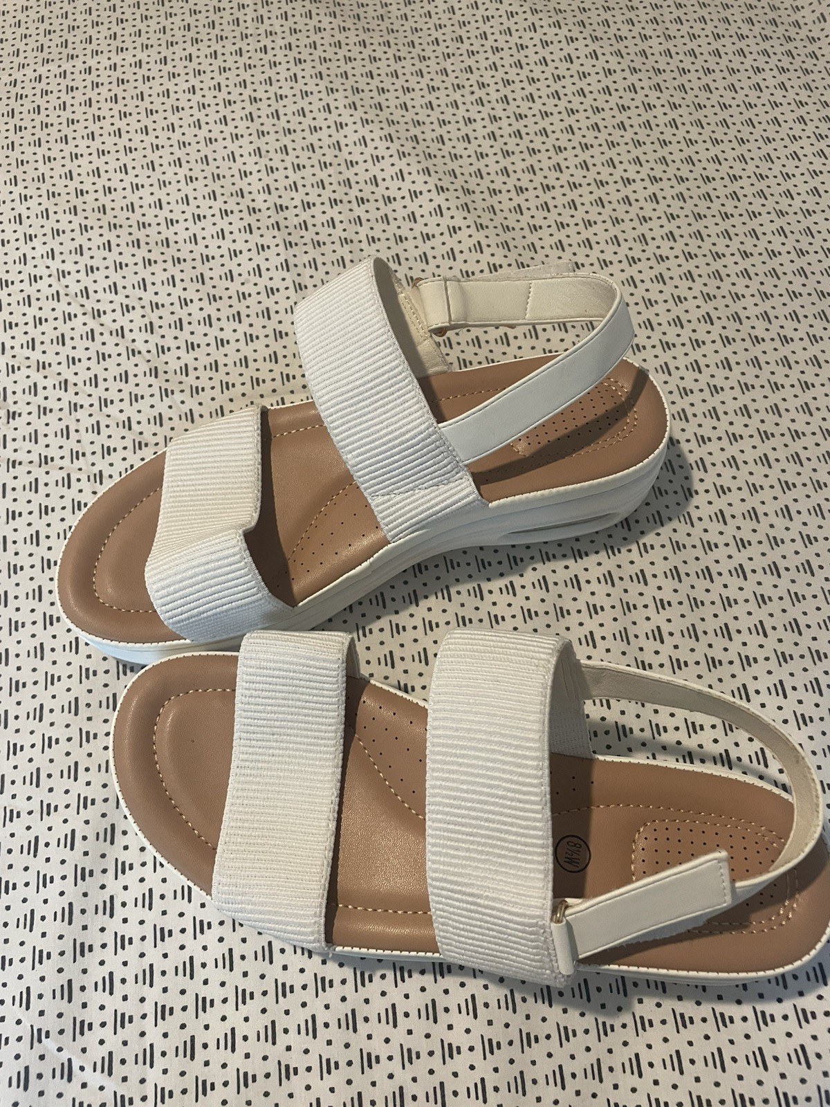 mysoft Women’s Summer Walking Sandals Air Cushion Support Platform Ankle…