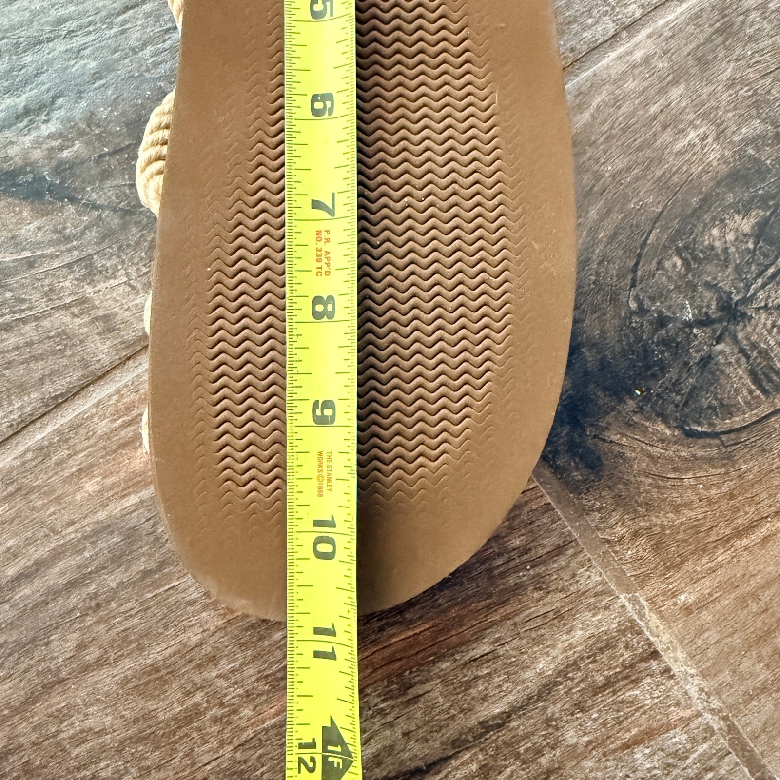 Nomadic State of Mind Unisex JC + Sole Vegan Rope Sandal, Camel, 41
