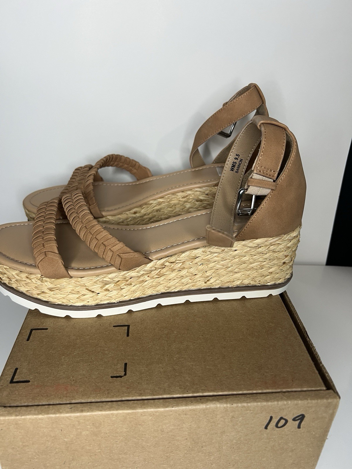 DV By Dolce Vita Womens BANNON Brown Warm Espadrilles 9.5 Medium (B,M) BHFO 9848