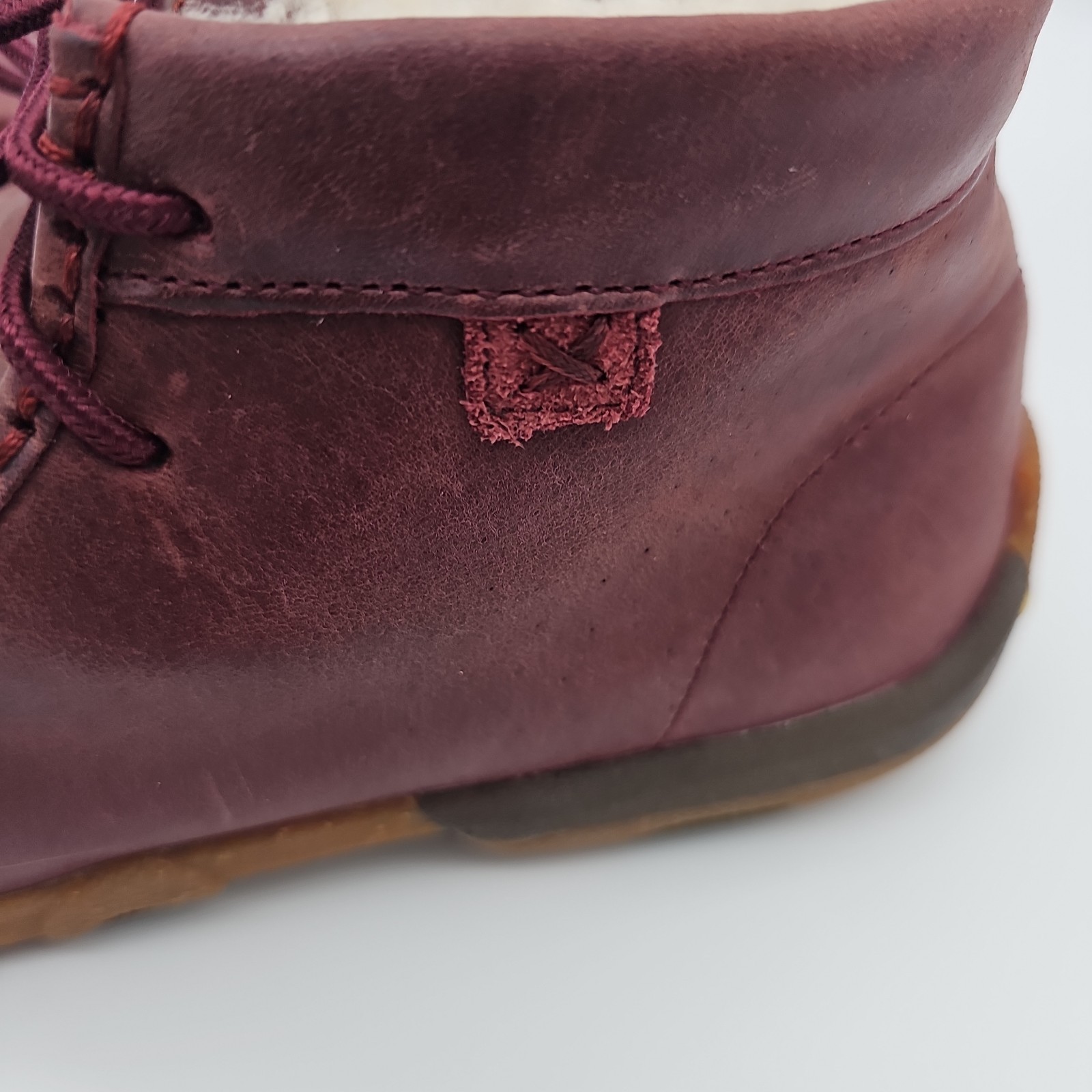 Twisted X Casual Shoes Womens Leather Chukka 7.5-8 M Rhubarb Blended 85 Booties