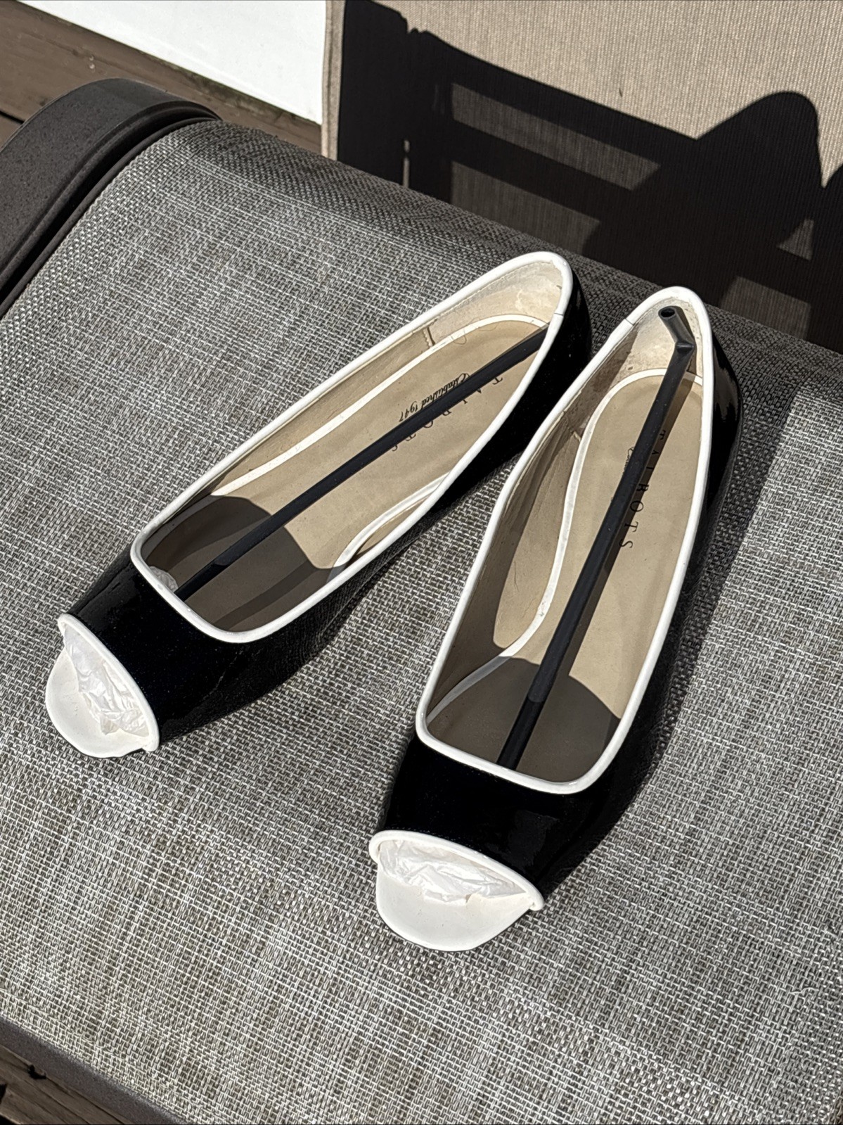 Talbots Black And Bone Slip-ons 7 Arlene4 New