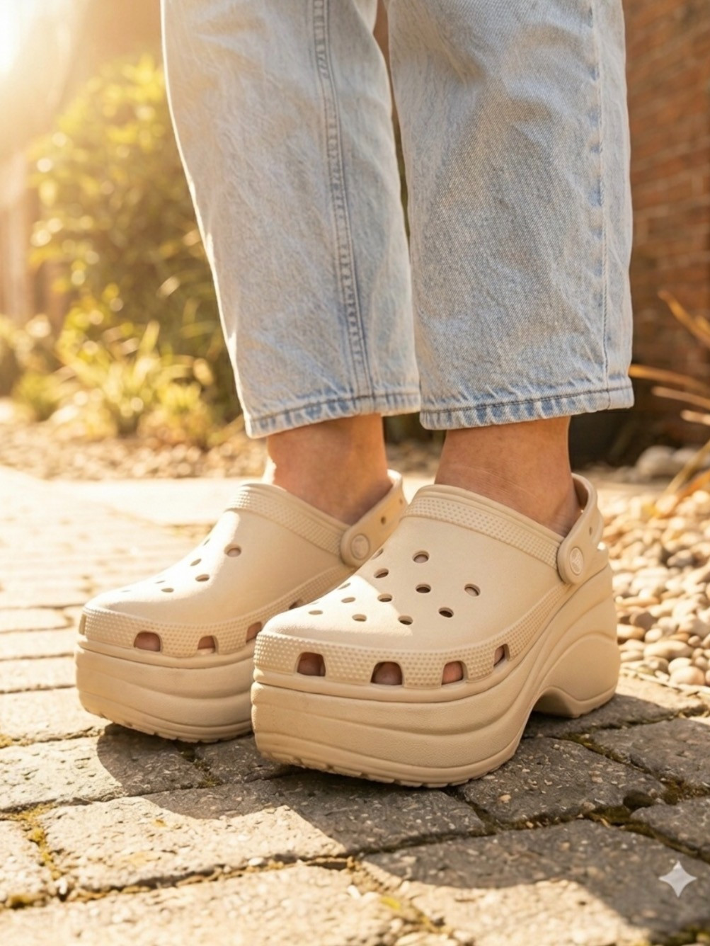 Crocs Siren Platform – Bone (Women’s Size 11)