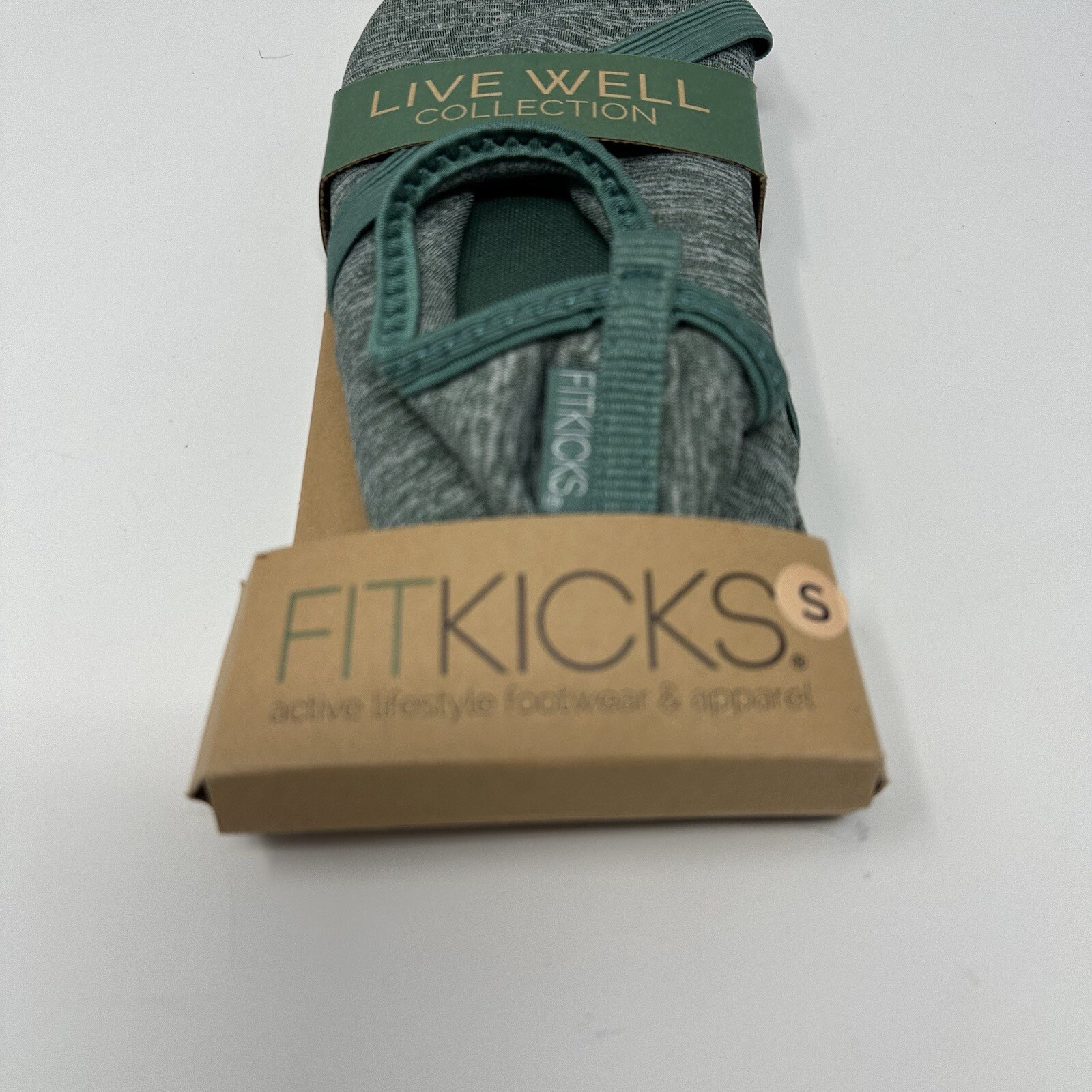 FITKICKS Live Well Collection Active Women’s Footwear Green, Small
