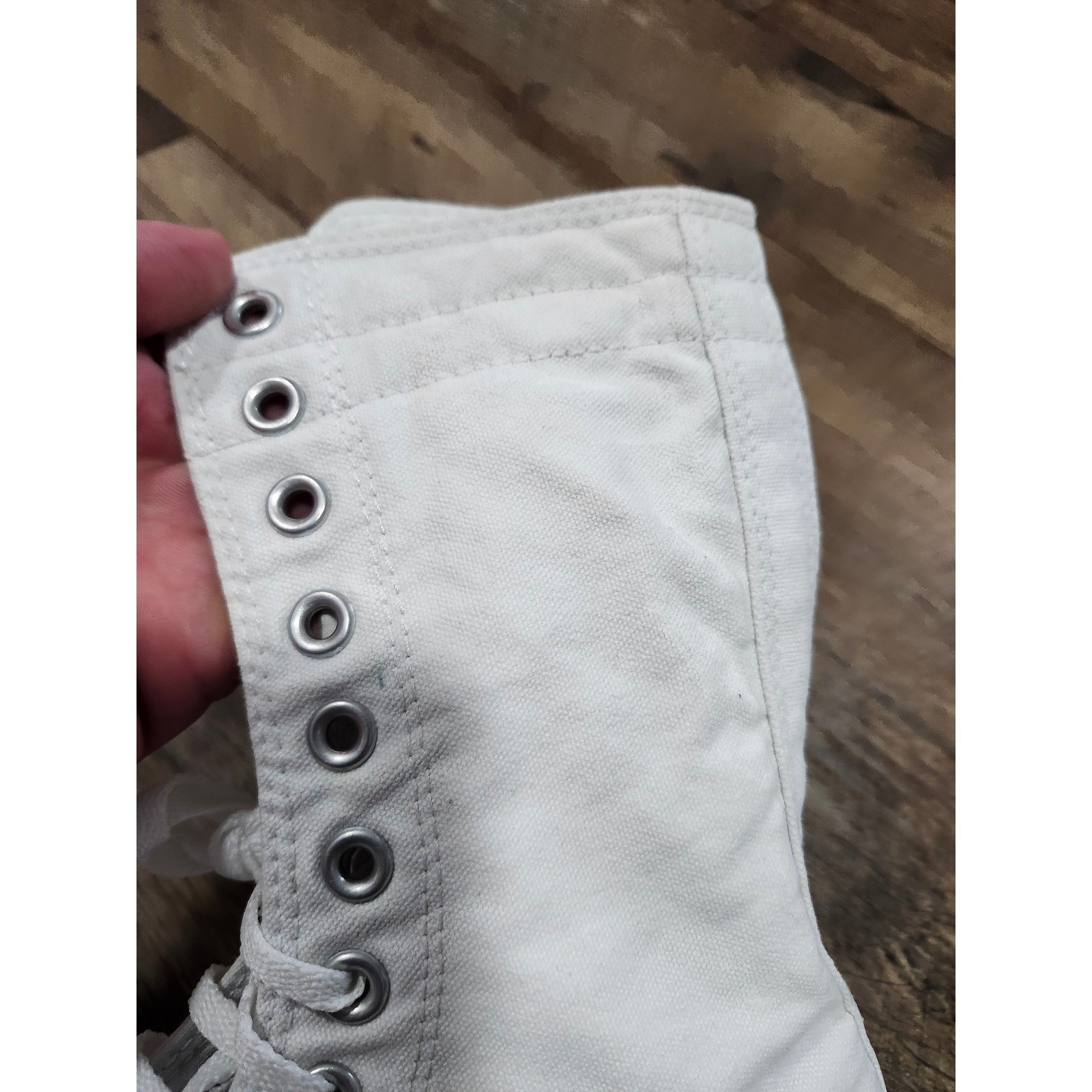Vtg Converse Chuck Taylor All Star X-Hi Fold Down Sneaker Boot Y2K men 6 women 8