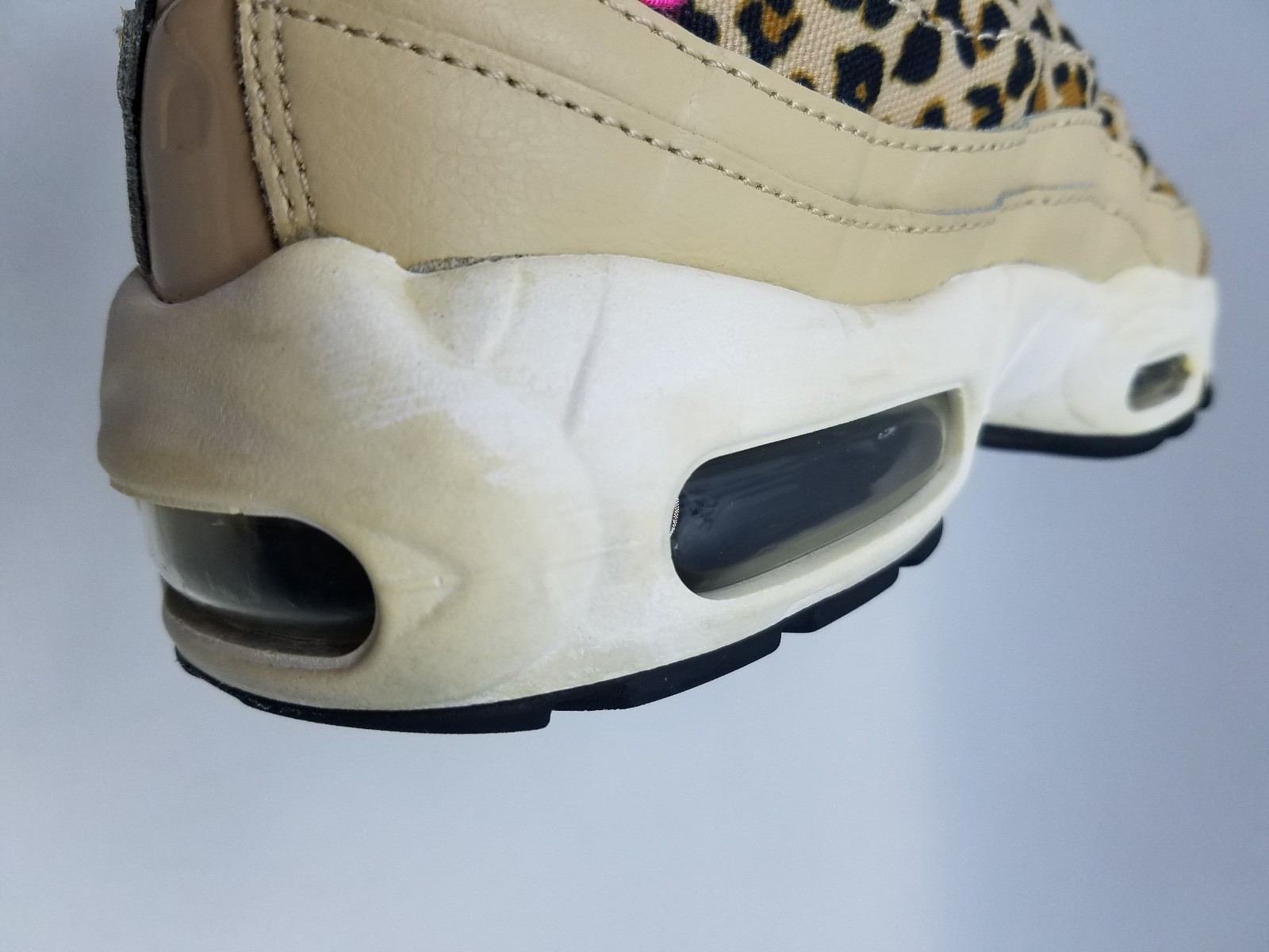 Nike Air Max 95 Premium Animal Pack Women’s Size 8 Running Shoes Beige Leopard