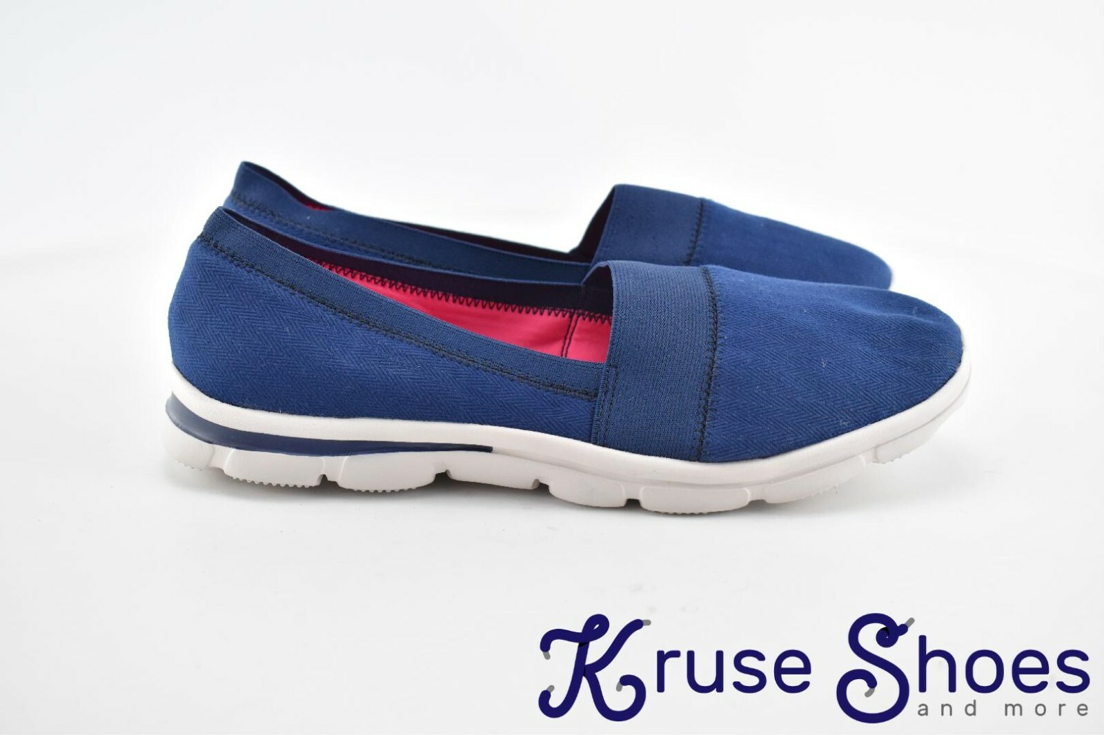 Lands End Women’s Gatas Slip On Comfort Lightweight Shoes «Deep Sea» Size 10B