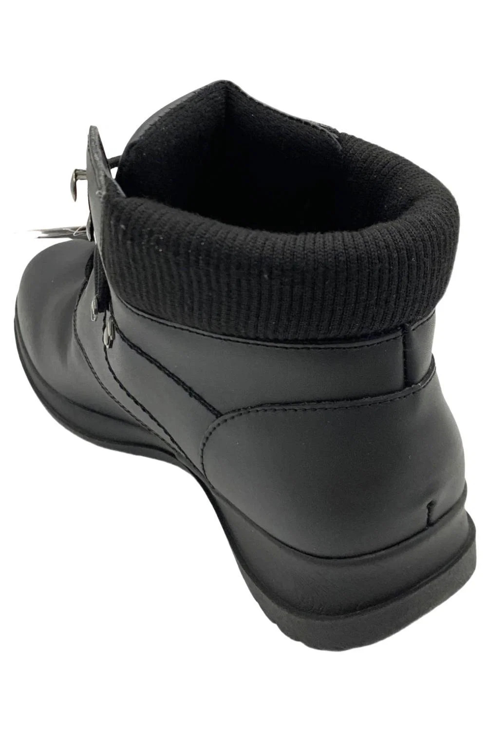 Wanderlust Women’s Boston Ankle Boots Black Leather