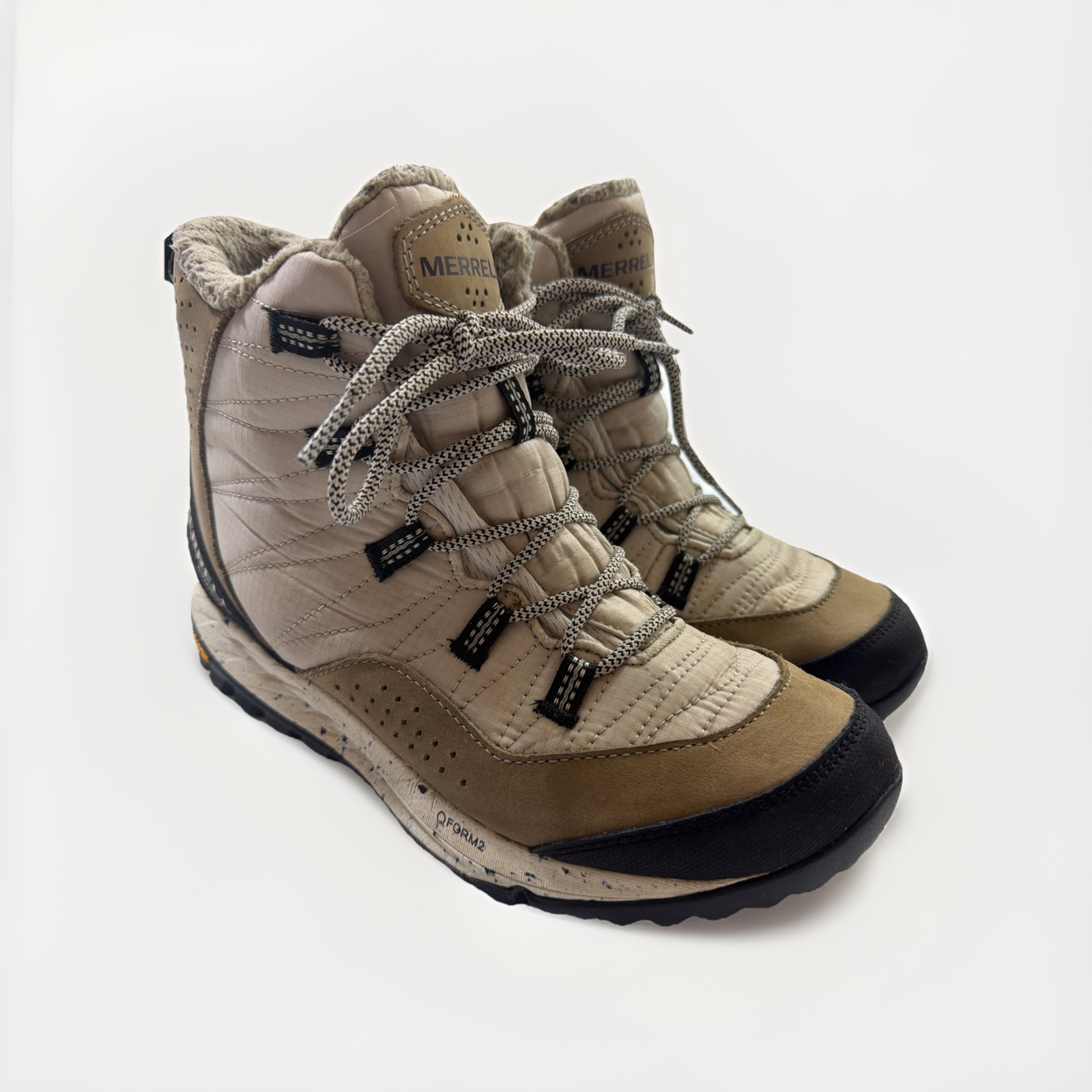 Merrell Antora Sneaker Boot Women’s Size 9 Beige Brown