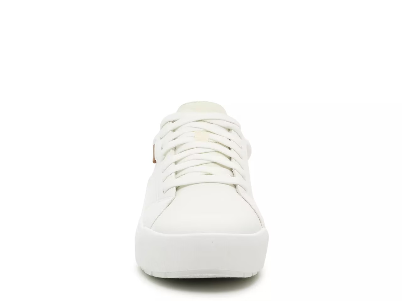 Dr. Scholl’s Time Off Platform Sneaker Women’s – White Fabric & Synthetic